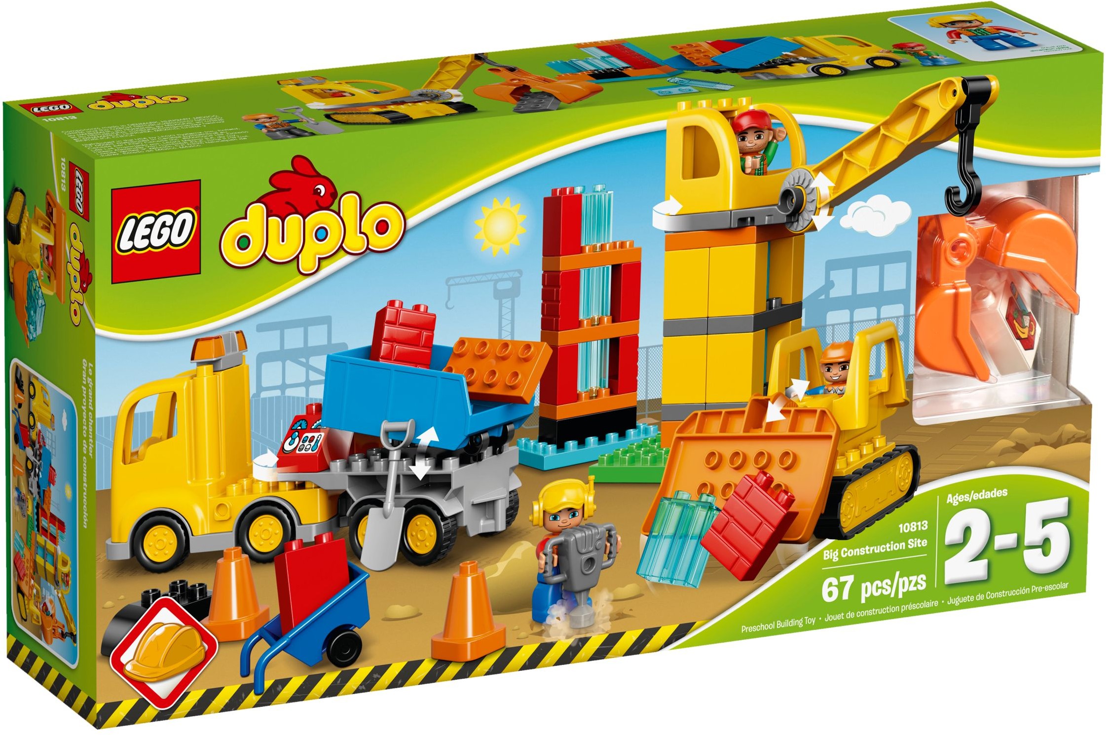 LEGO DUPLO Legoville 10813 Velké staveniště