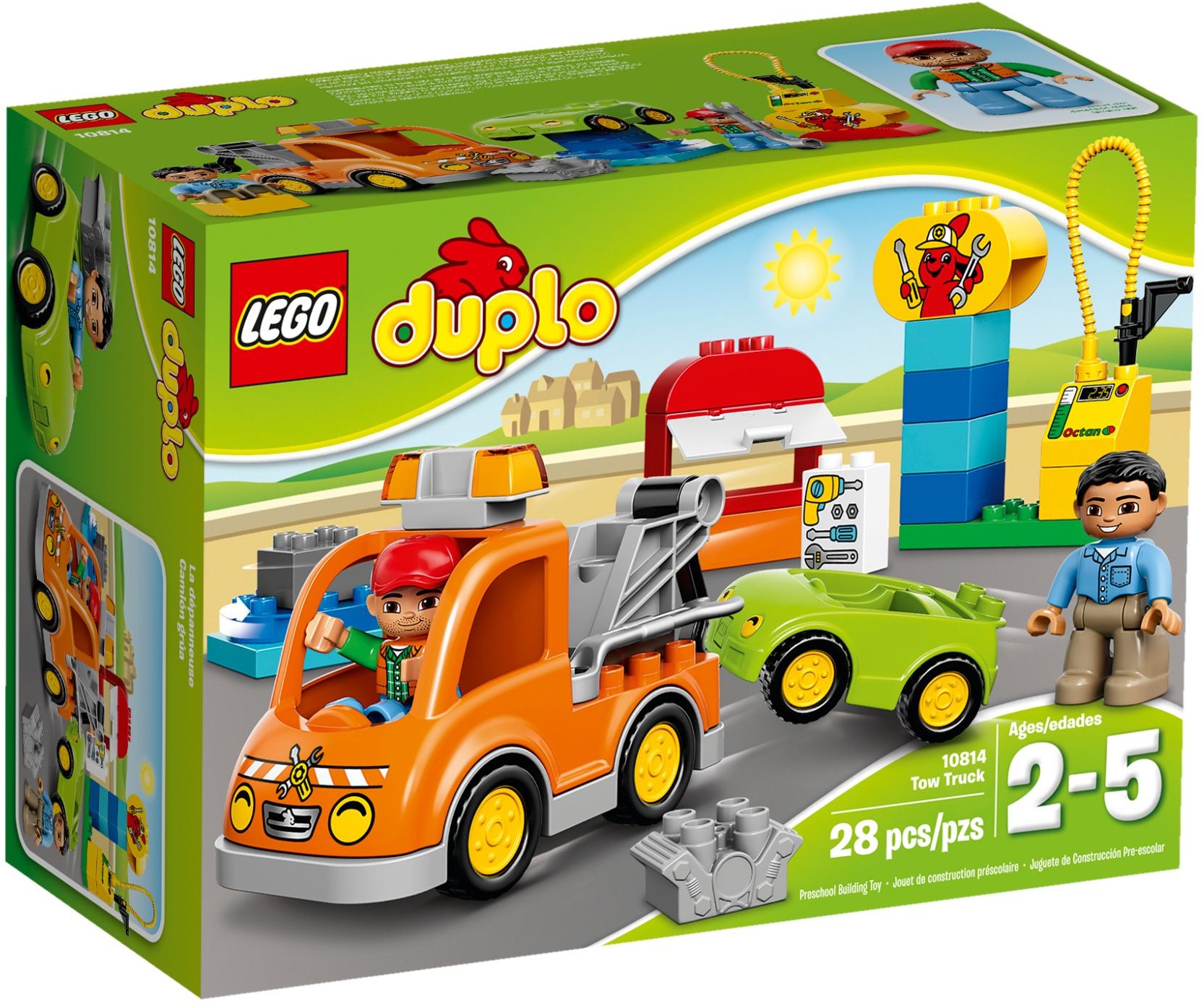 LEGO DUPLO Legoville 10814 Odtahový vůz