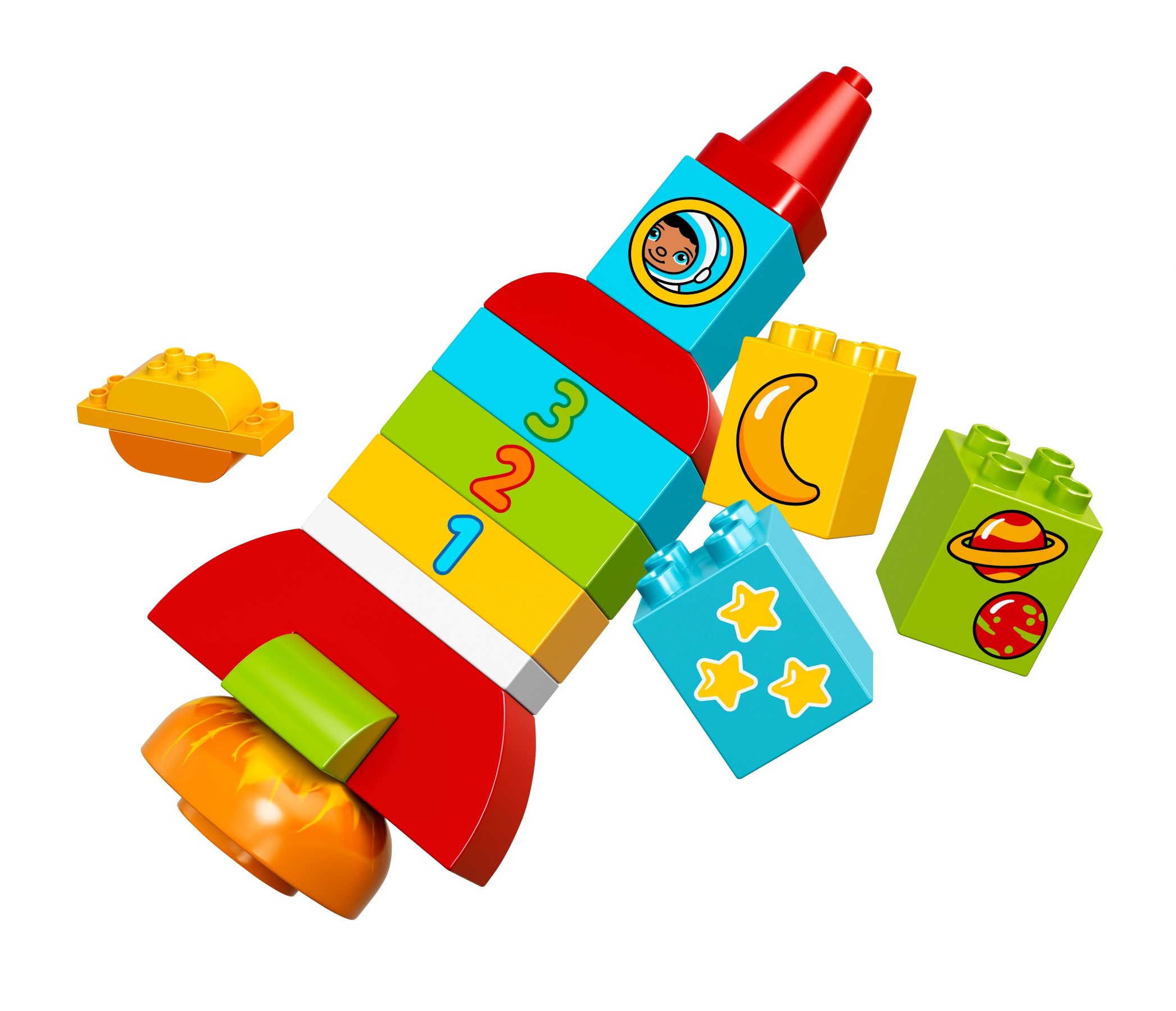 LEGO DUPLO Kostičky 10815 Moje první raketa