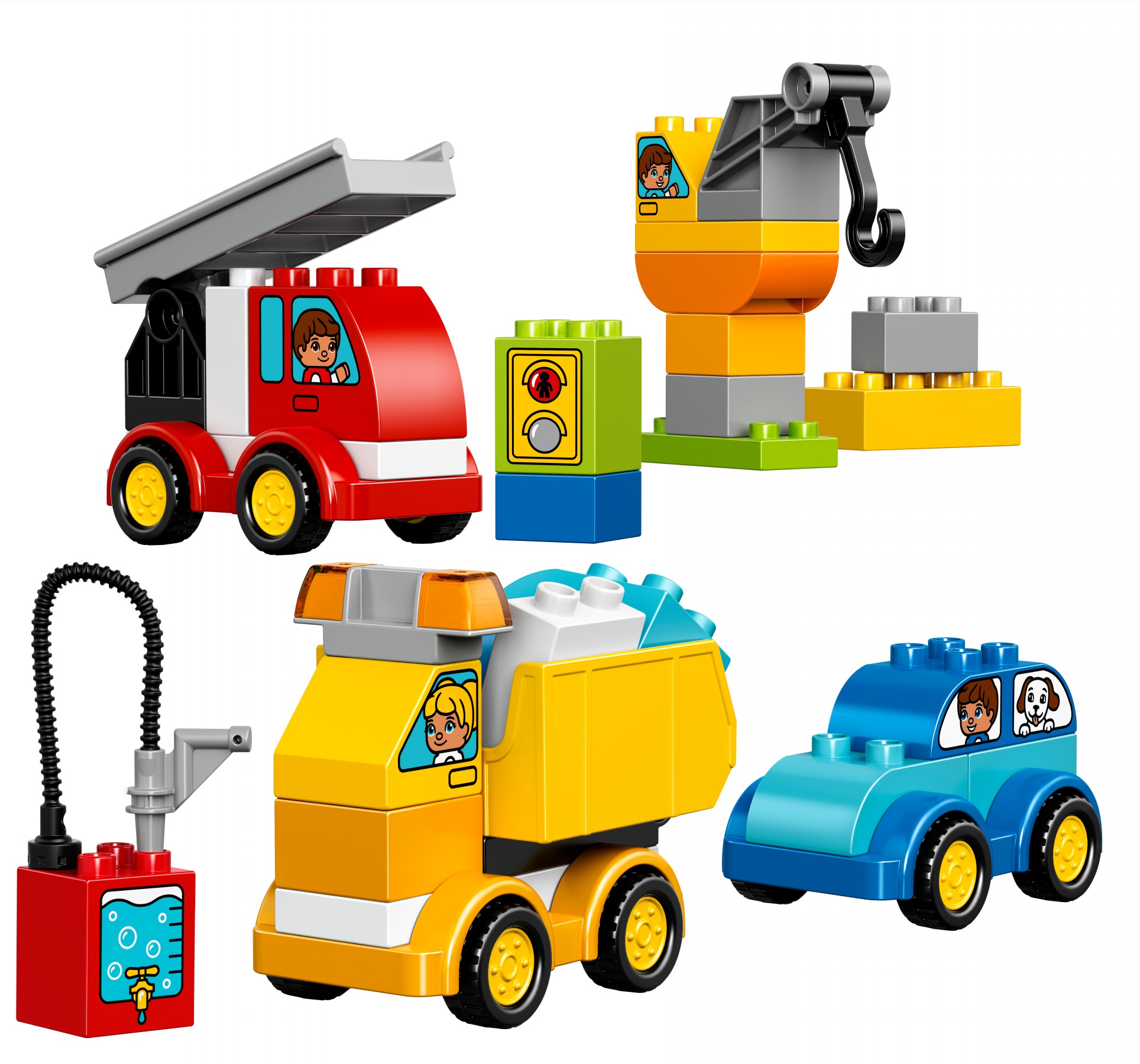 LEGO DUPLO Kostičky 10816 Moje první autíčka a náklaďáky