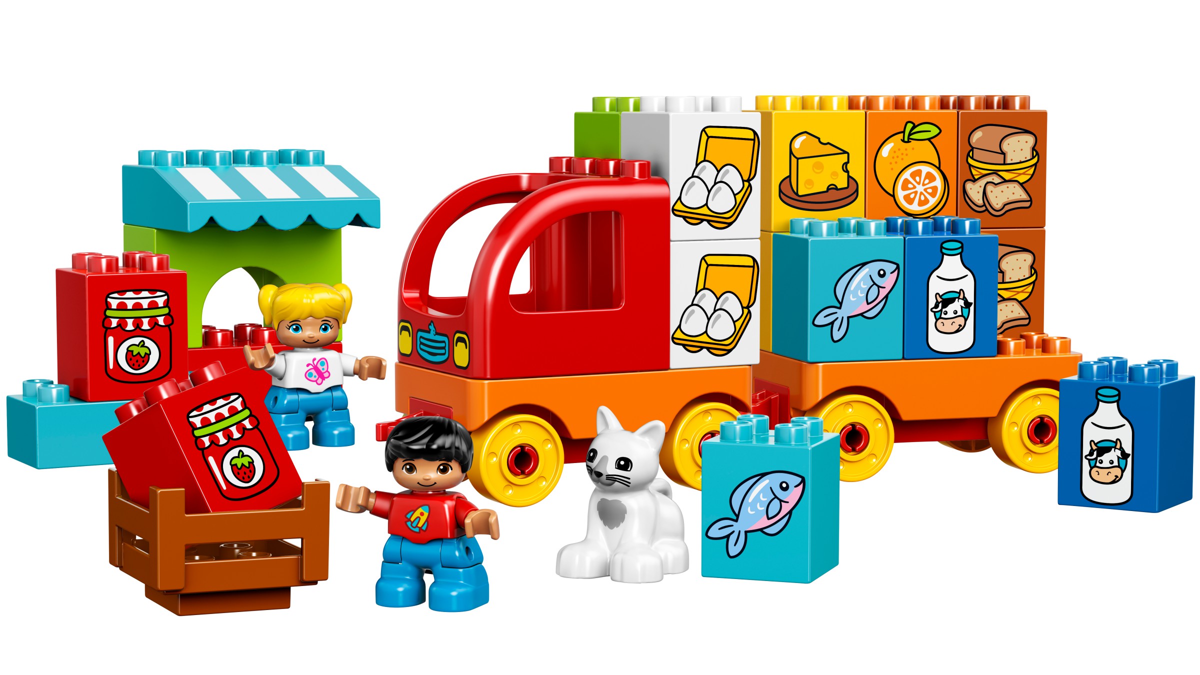 LEGO DUPLO Kostičky 10818 Můj první náklaďák