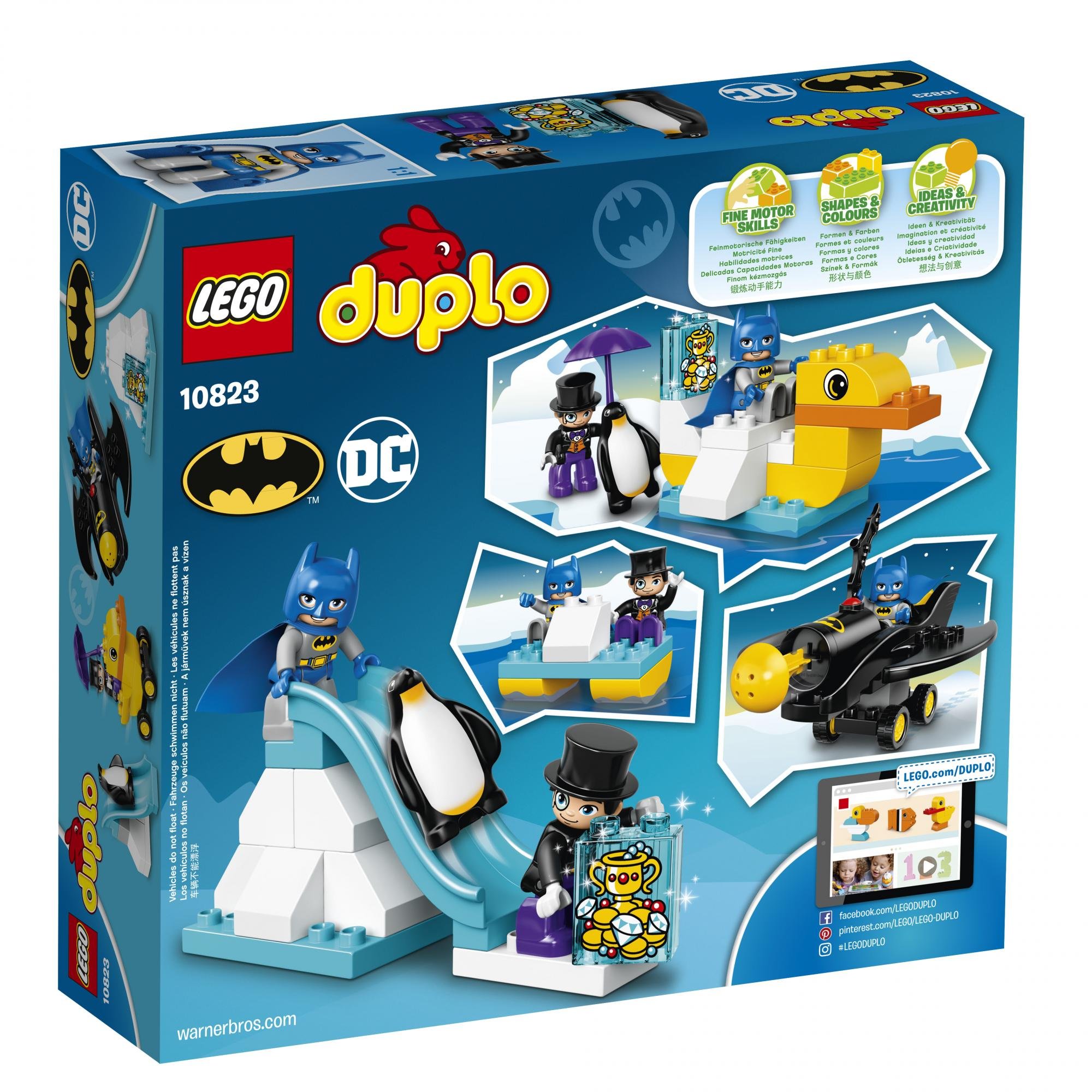 LEGO DUPLO Super Heroes 10823 Dobrodružství s Batwingem