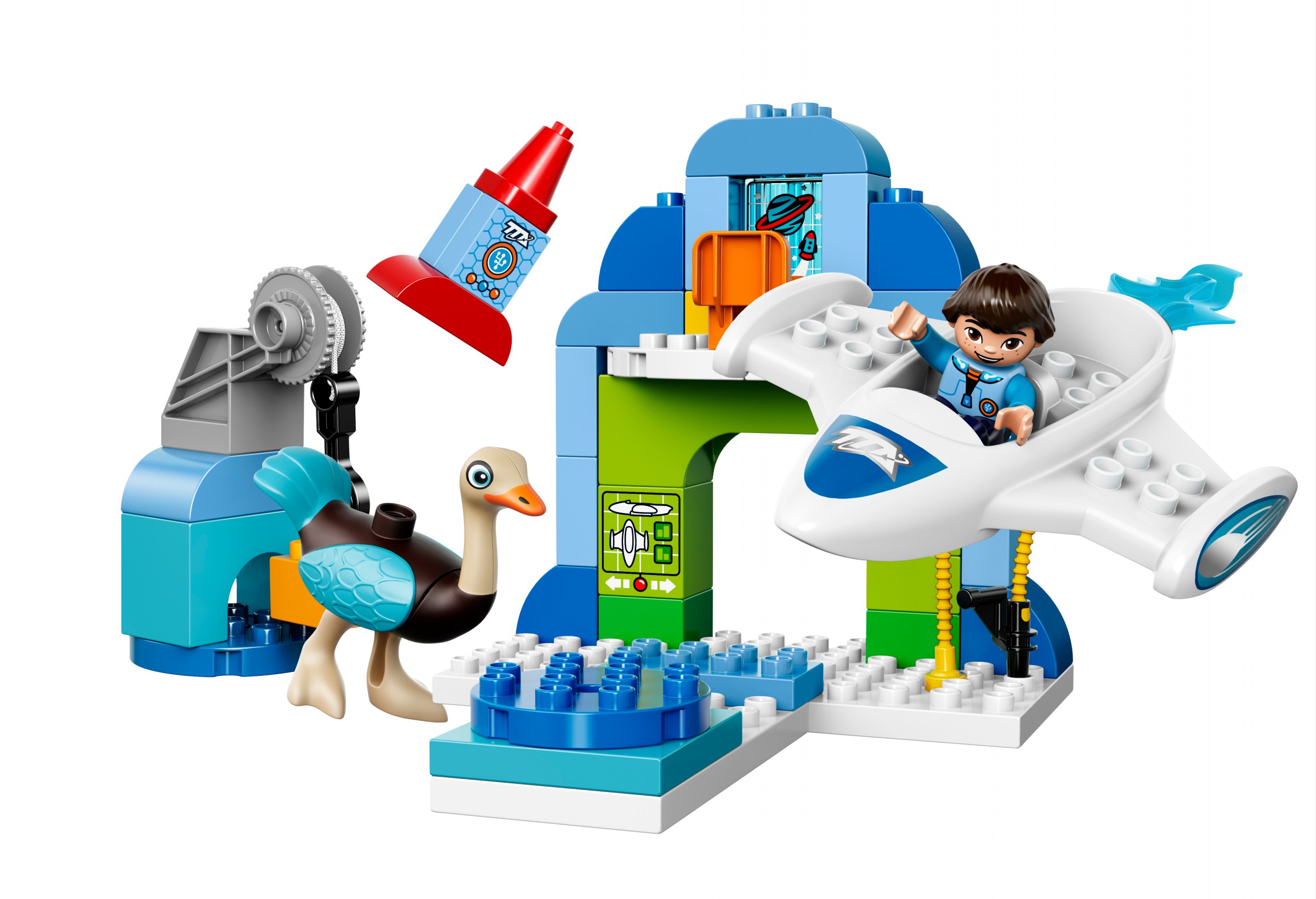 LEGO DUPLO Miles 10826 Milesův hangár pro jeho vesmírnou loď Stellu