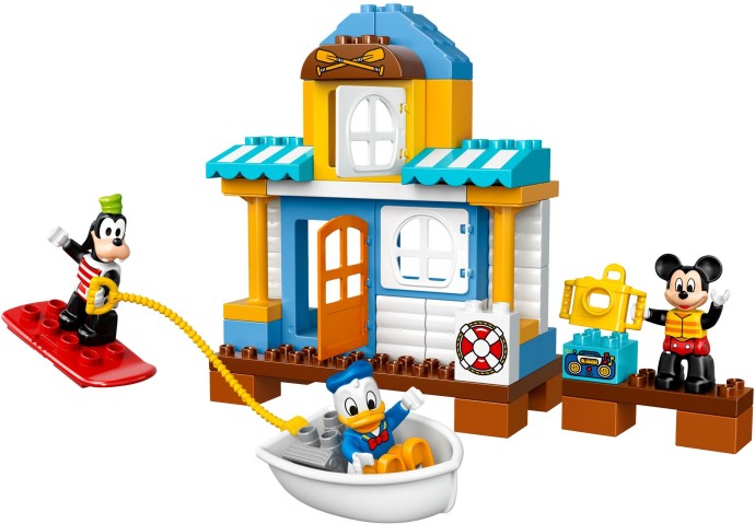 LEGO DUPLO Disney 10827 Mickey a jeho kamarádi v domě na pláži