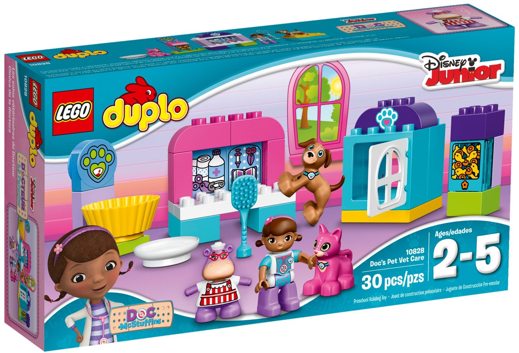 LEGO DUPLO Legoville 10828 Doktorka Plyšáková a veterinární klinika