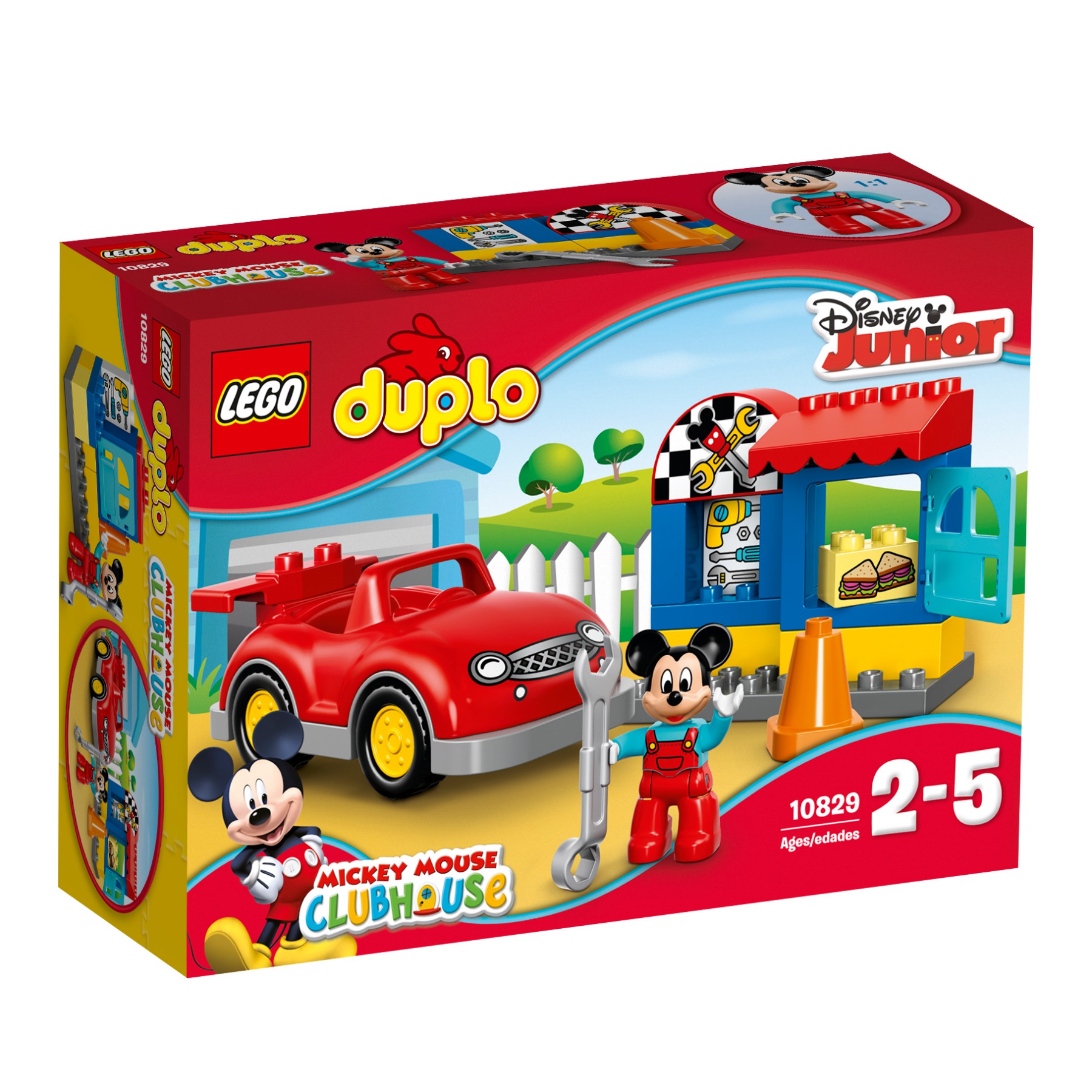LEGO DUPLO Disney 10829 Mickeyho dílna