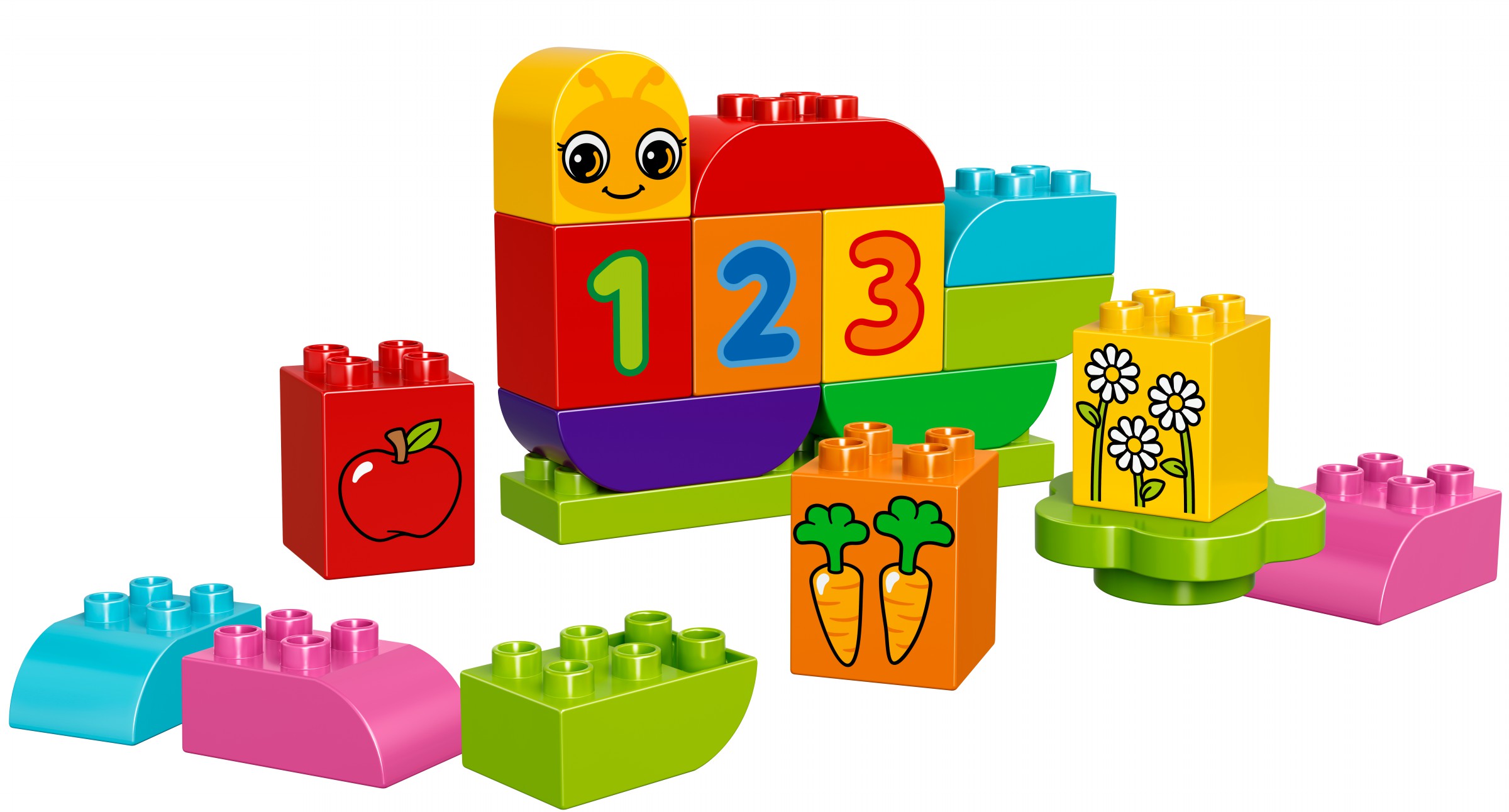 LEGO DUPLO Kostičky 10831 Moje první housenka