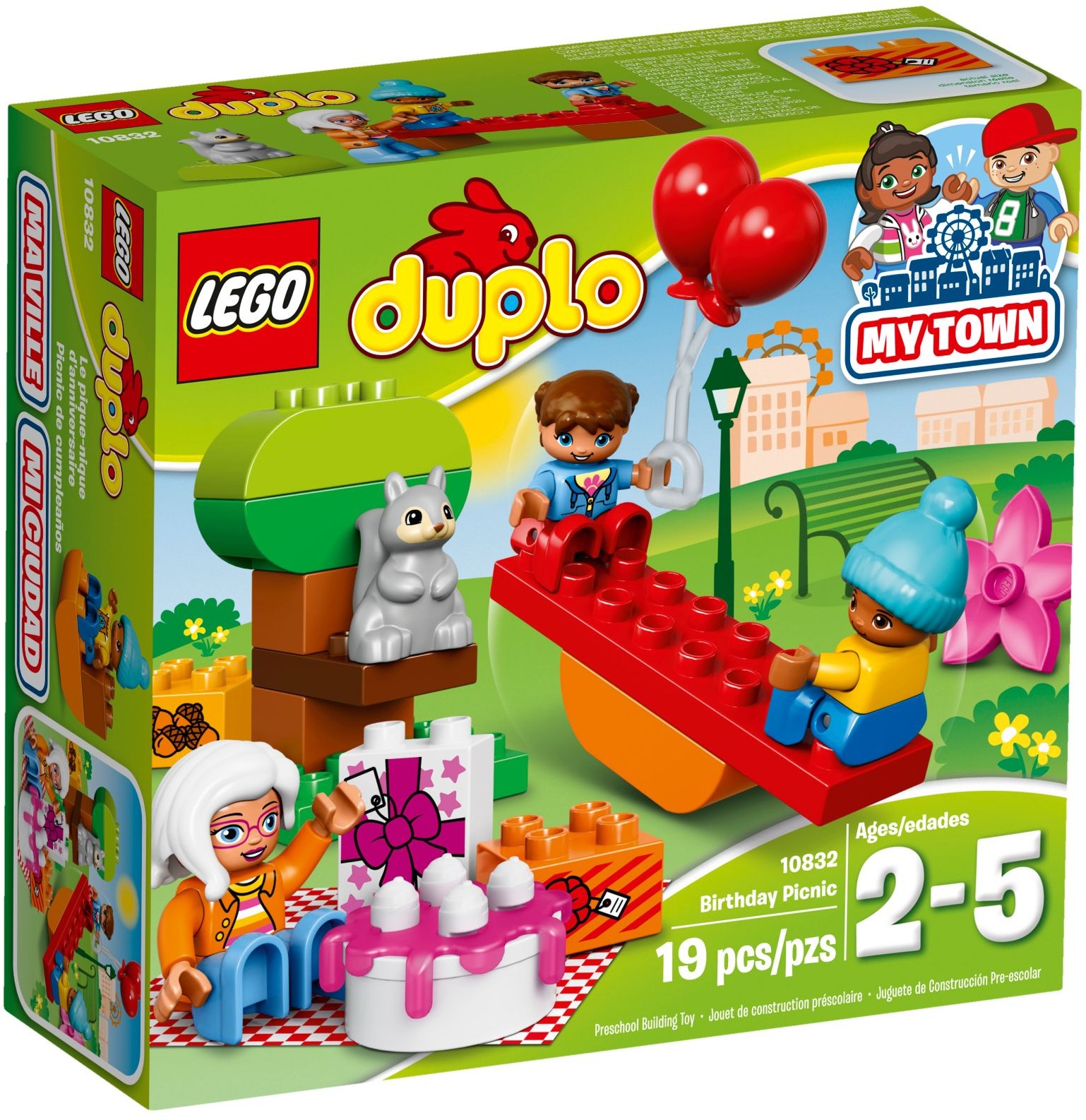LEGO DUPLO Town 10832 Narozeninový piknik