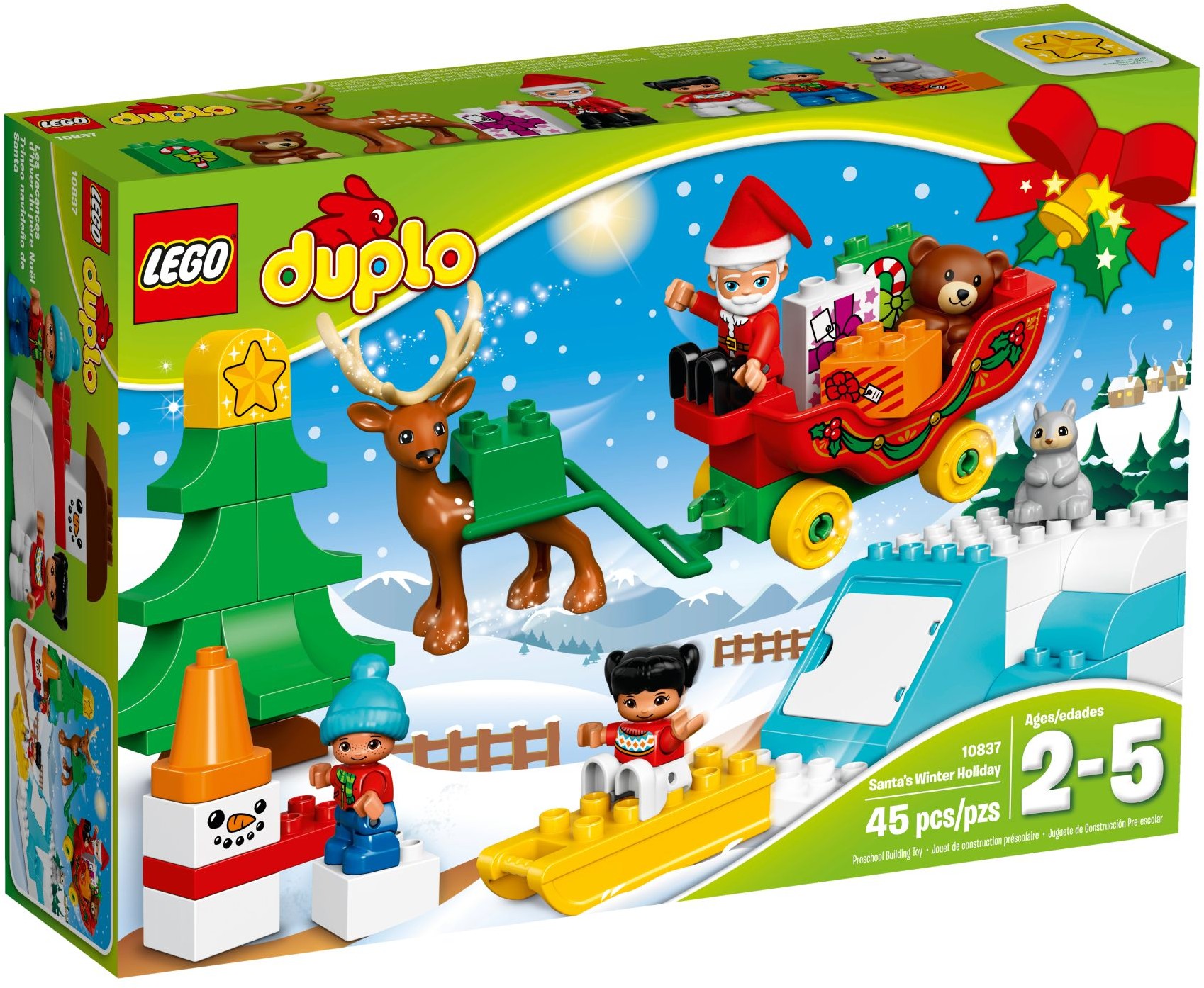 LEGO DUPLO Town 10837 Santovy Vánoce