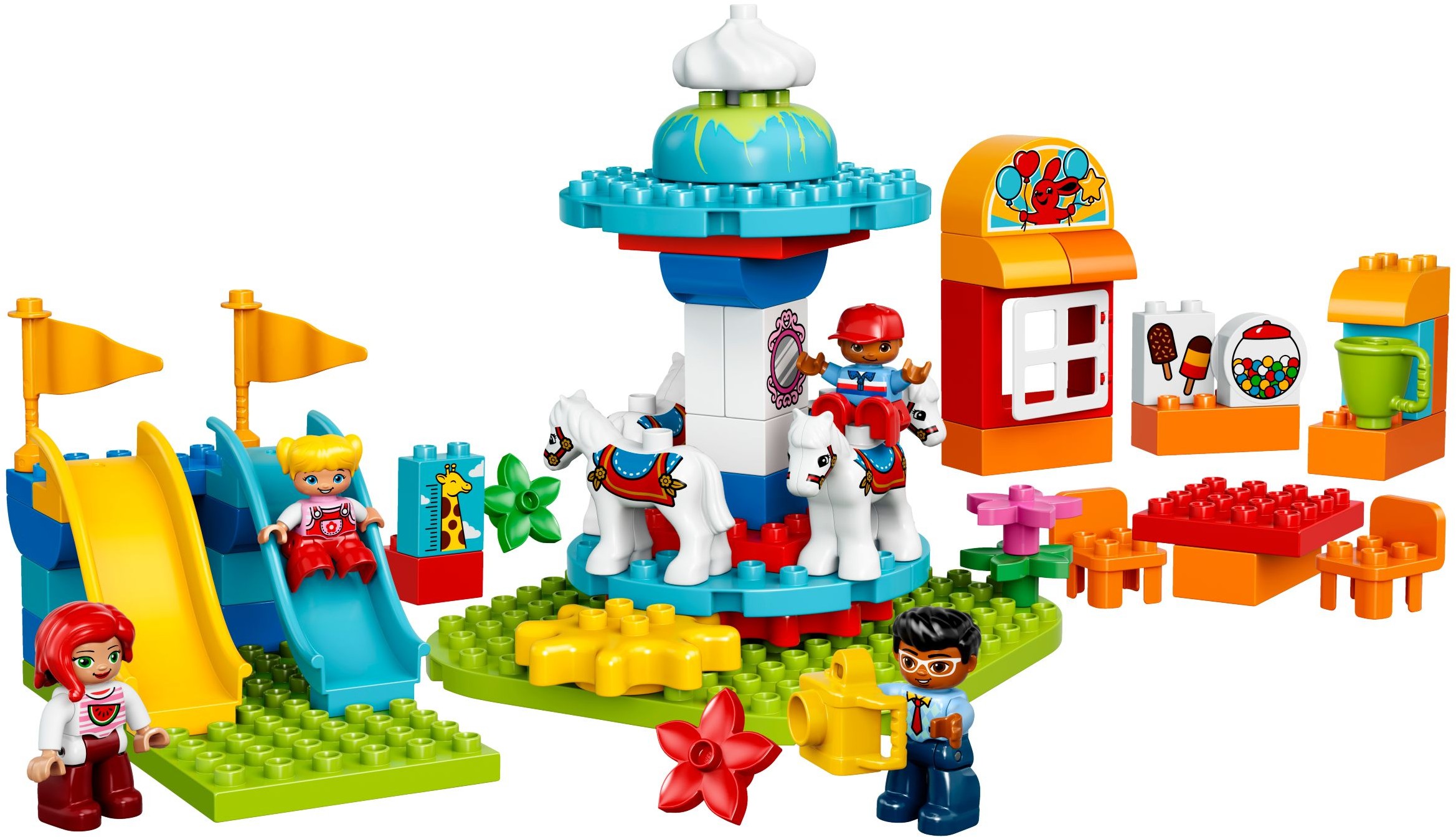 LEGO DUPLO Town 10841 Zábavná rodinná pouť