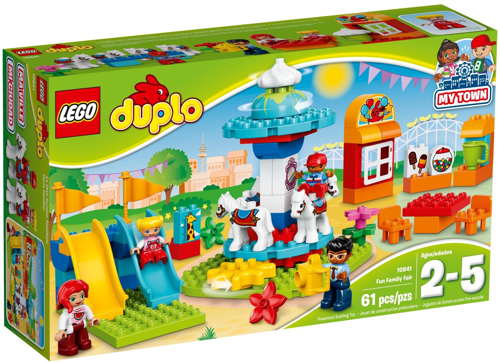 LEGO DUPLO Town 10841 Zábavná rodinná pouť