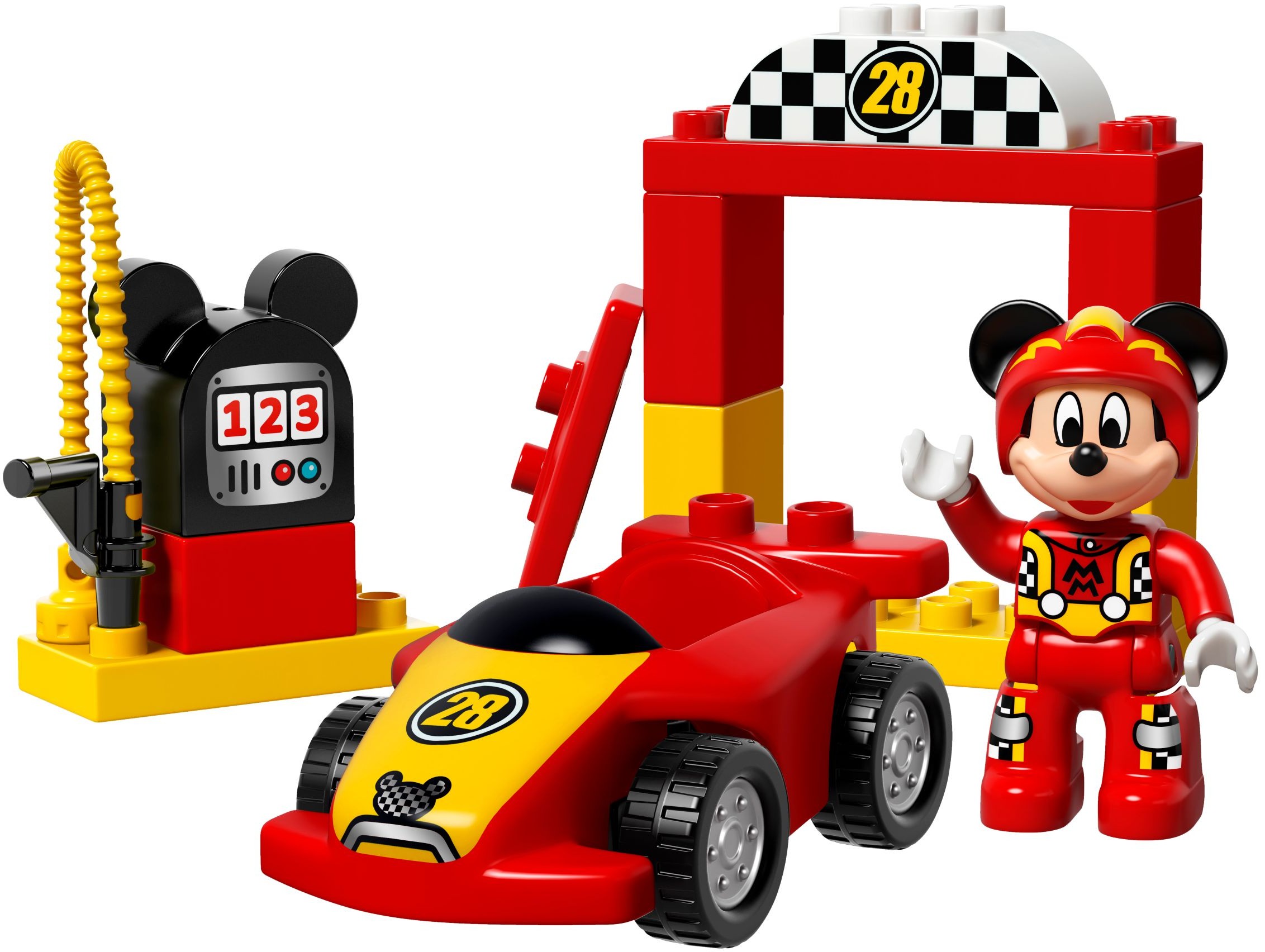 LEGO DUPLO Disney 10843 Mickeyho závodní auto