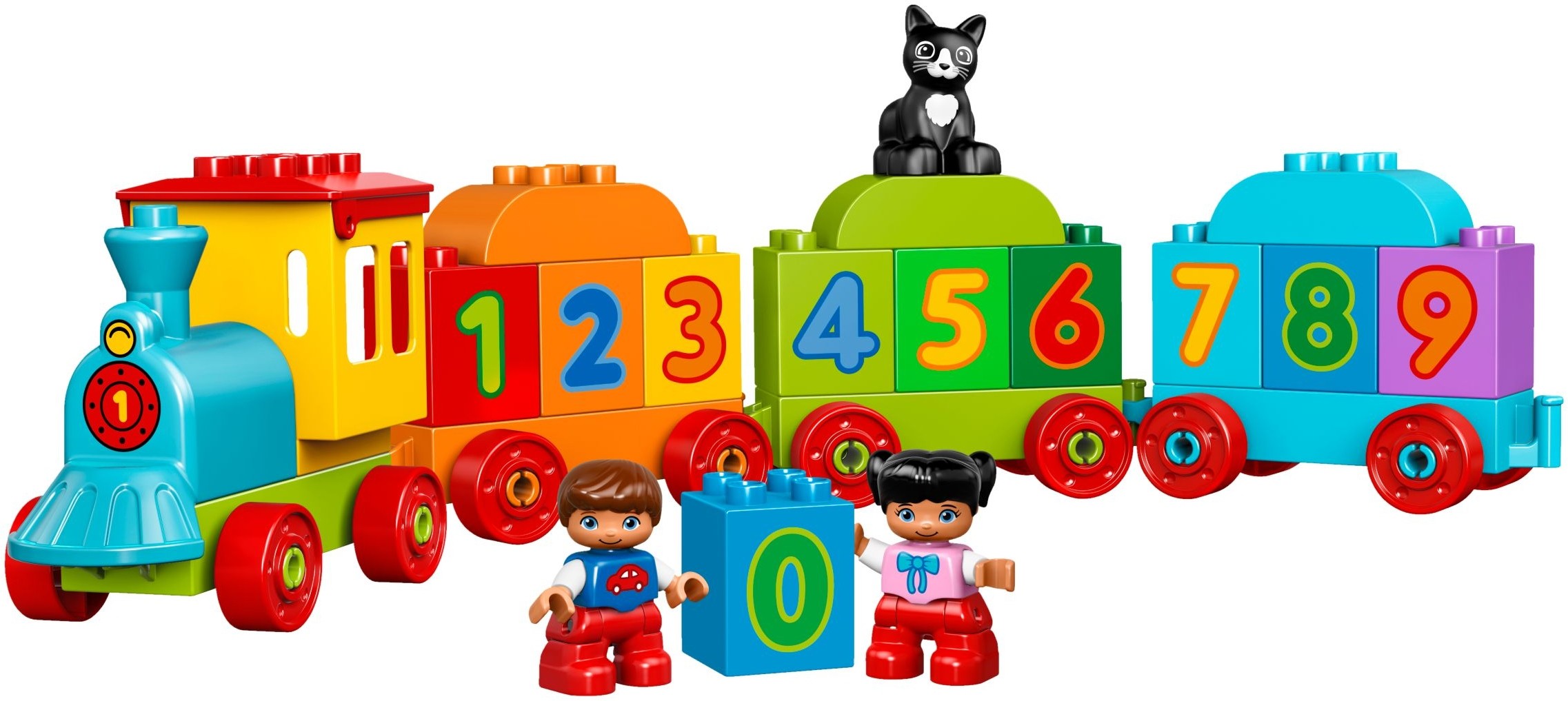 LEGO DUPLO Kostičky 10847 Vláček s čísly