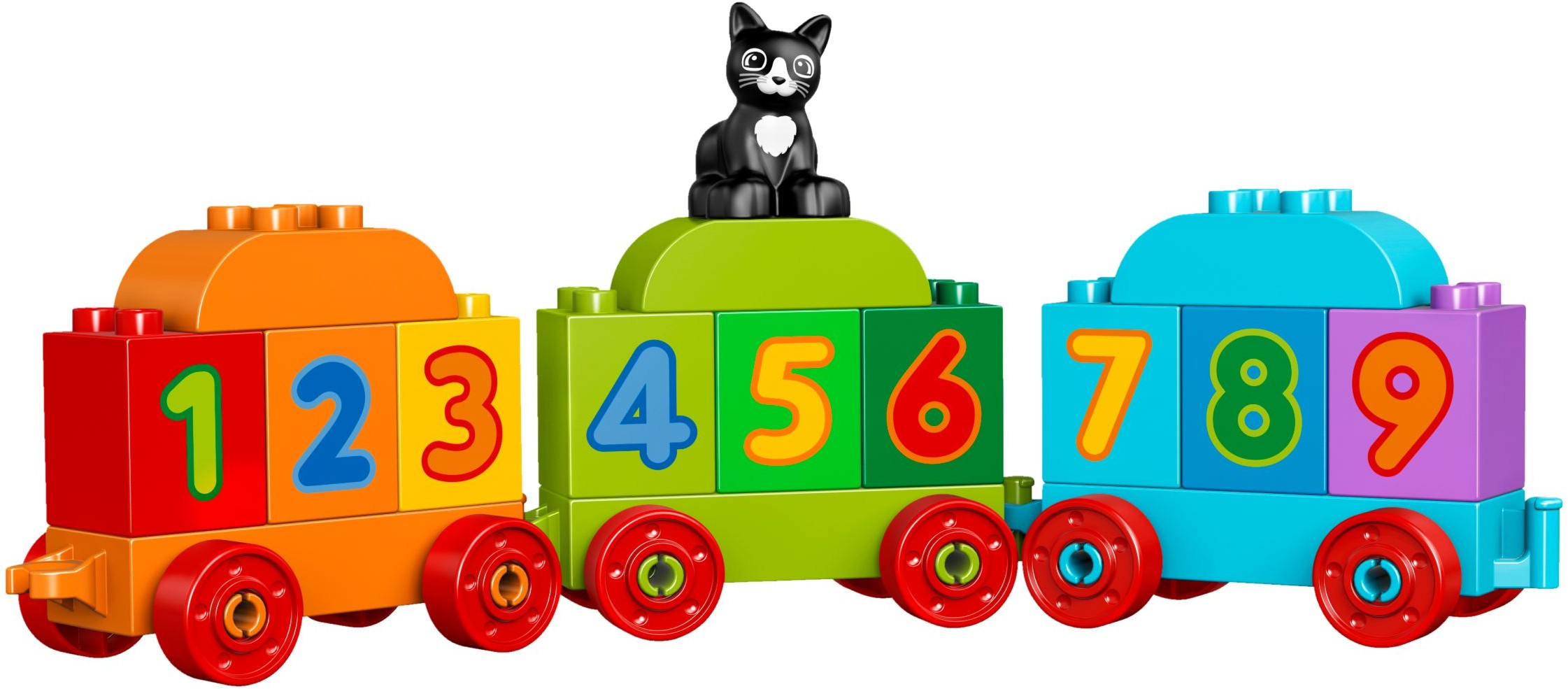 LEGO DUPLO Kostičky 10847 Vláček s čísly