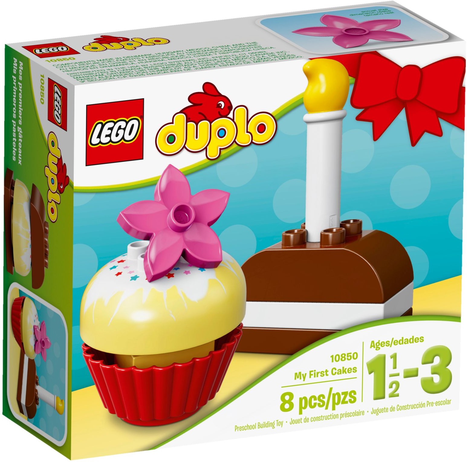 LEGO DUPLO Kostičky 10850 Můj první dort