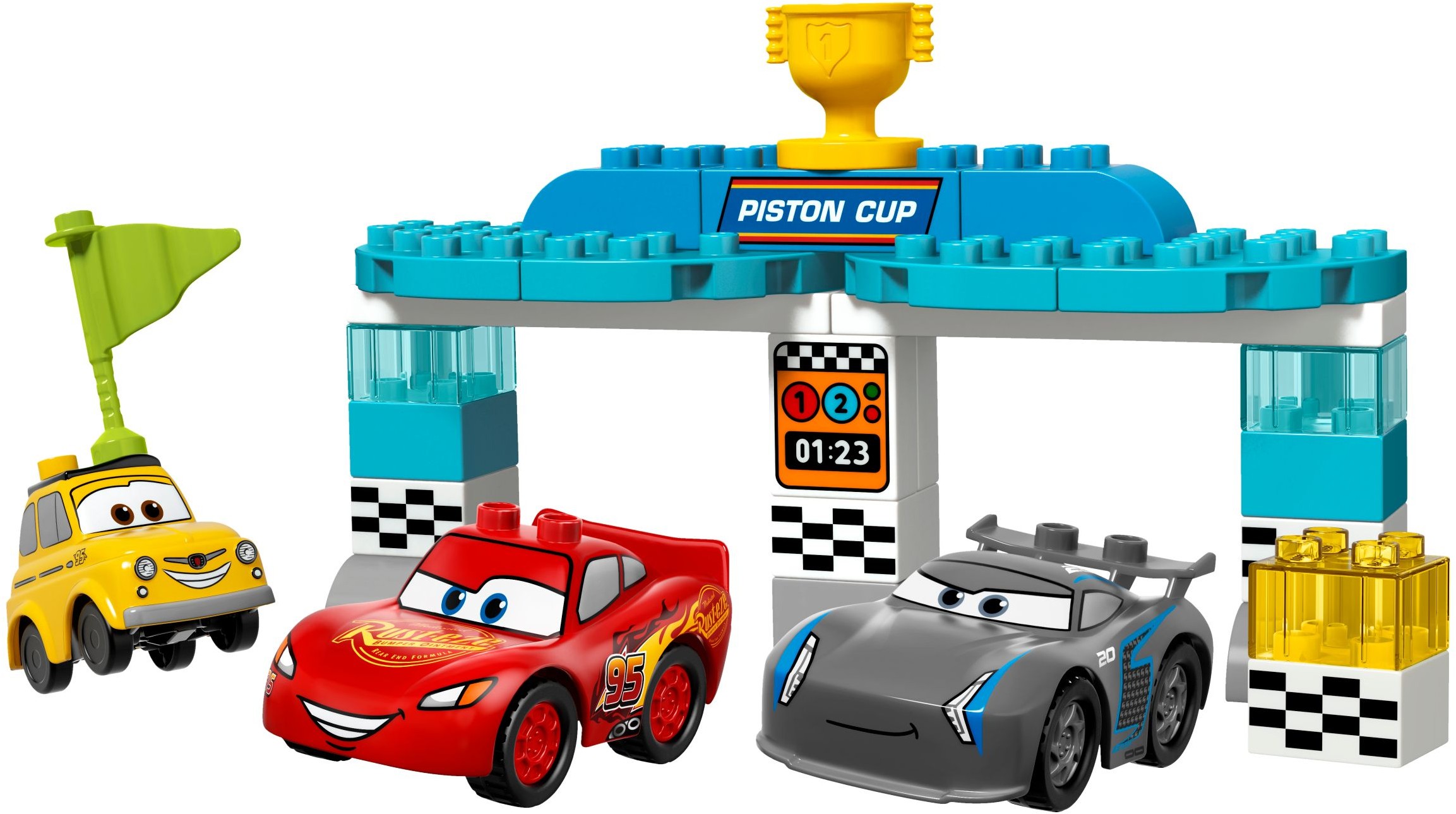 LEGO DUPLO Cars 10857 Závod o Zlatý píst