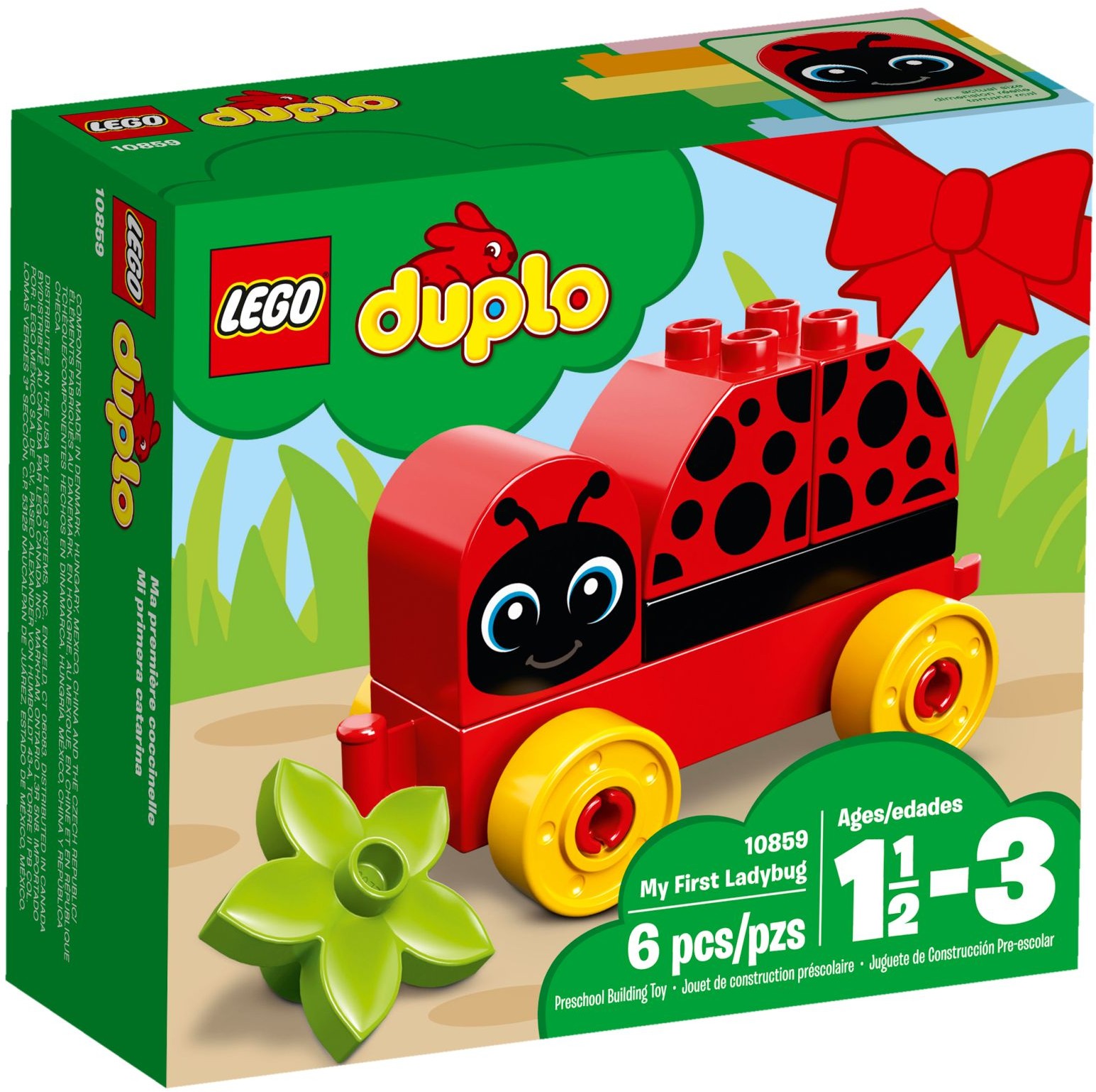 LEGO DUPLO Kostičky 10859 Moje první beruška