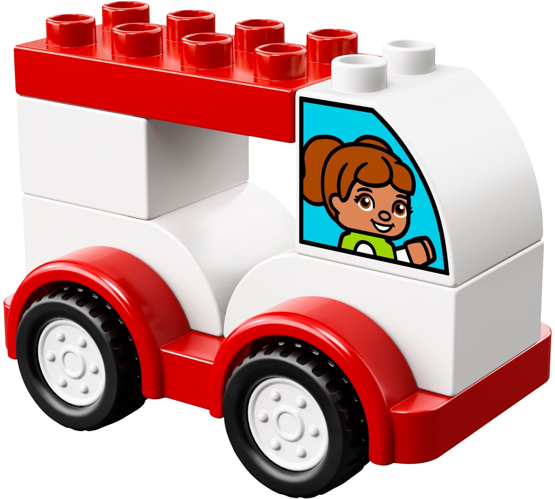 LEGO DUPLO Kostičky 10860 Moje první závodní auto