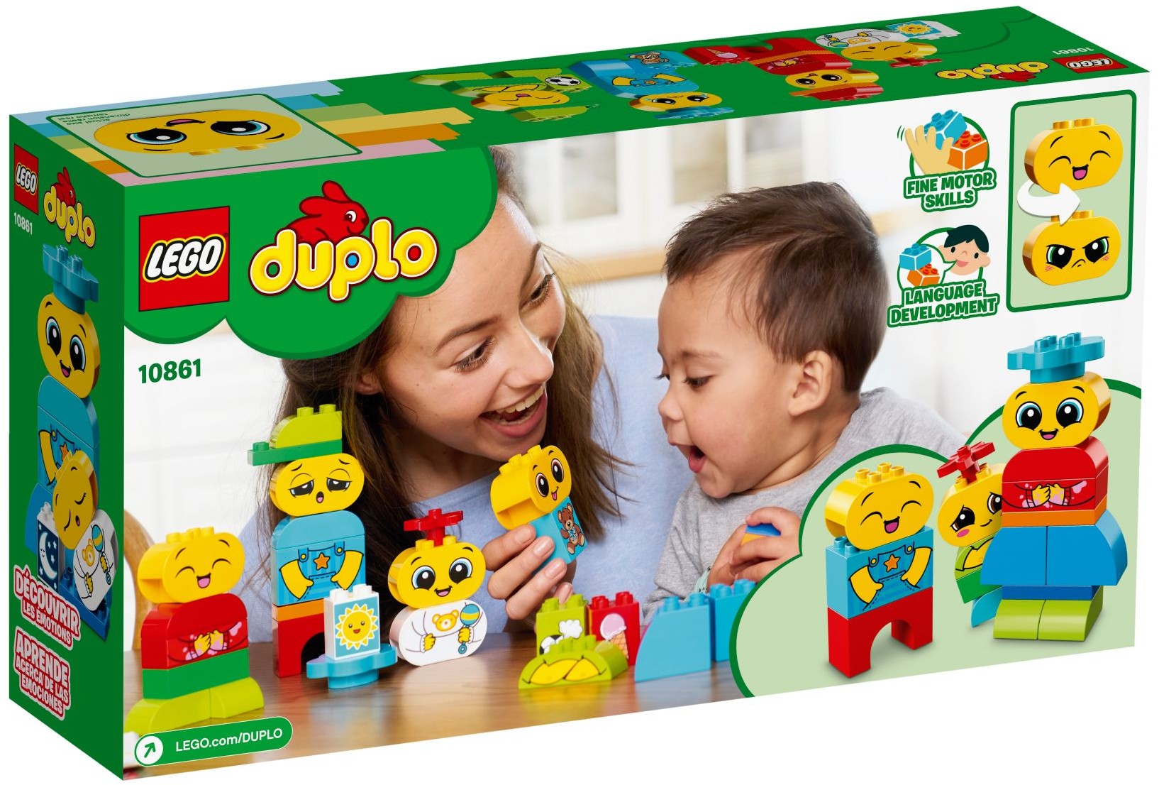 LEGO DUPLO Kostičky 10861 Moje první pocity