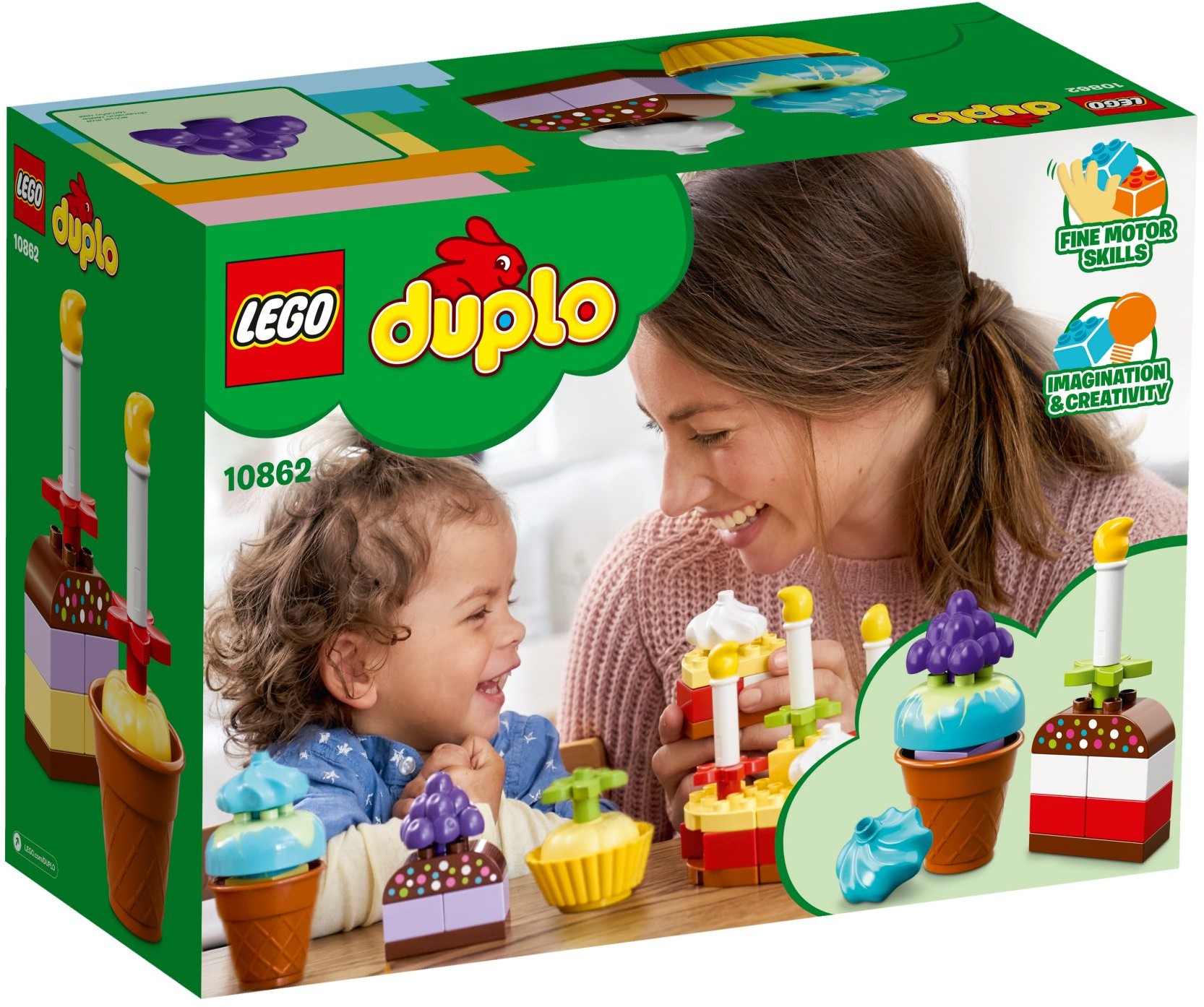 LEGO DUPLO Kostičky 10862 Moje první oslava