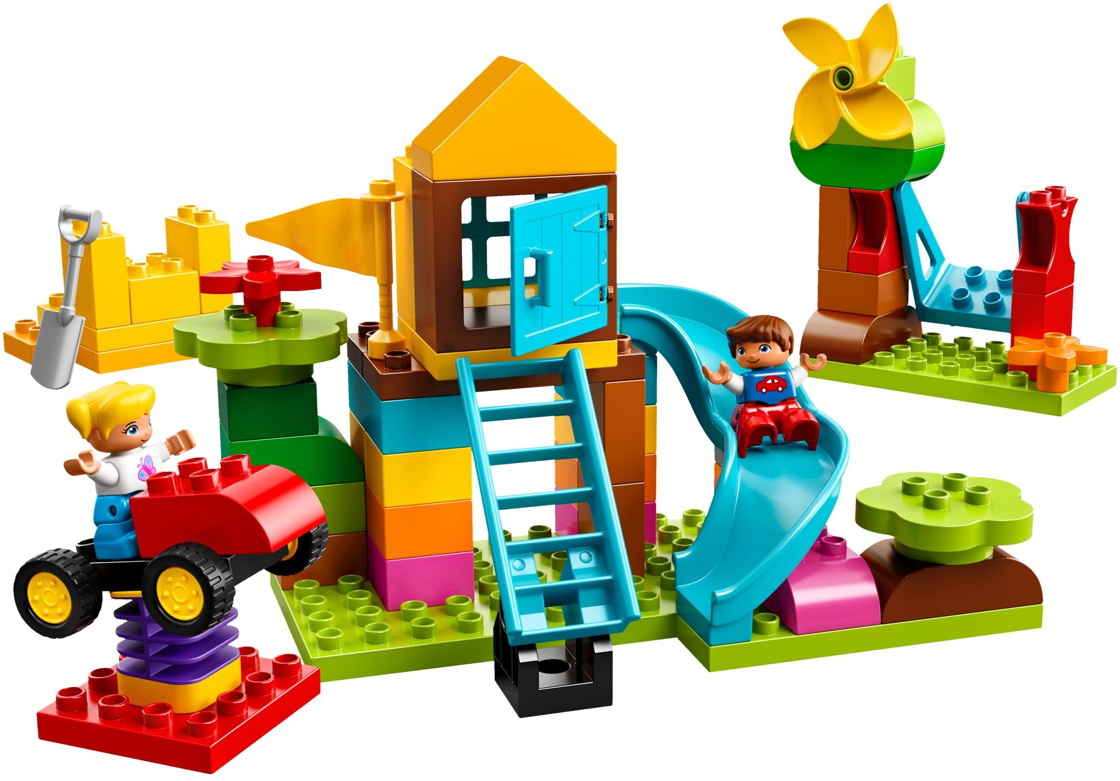 LEGO DUPLO Kostičky 10864 Velký box s kostkami na hři±tě