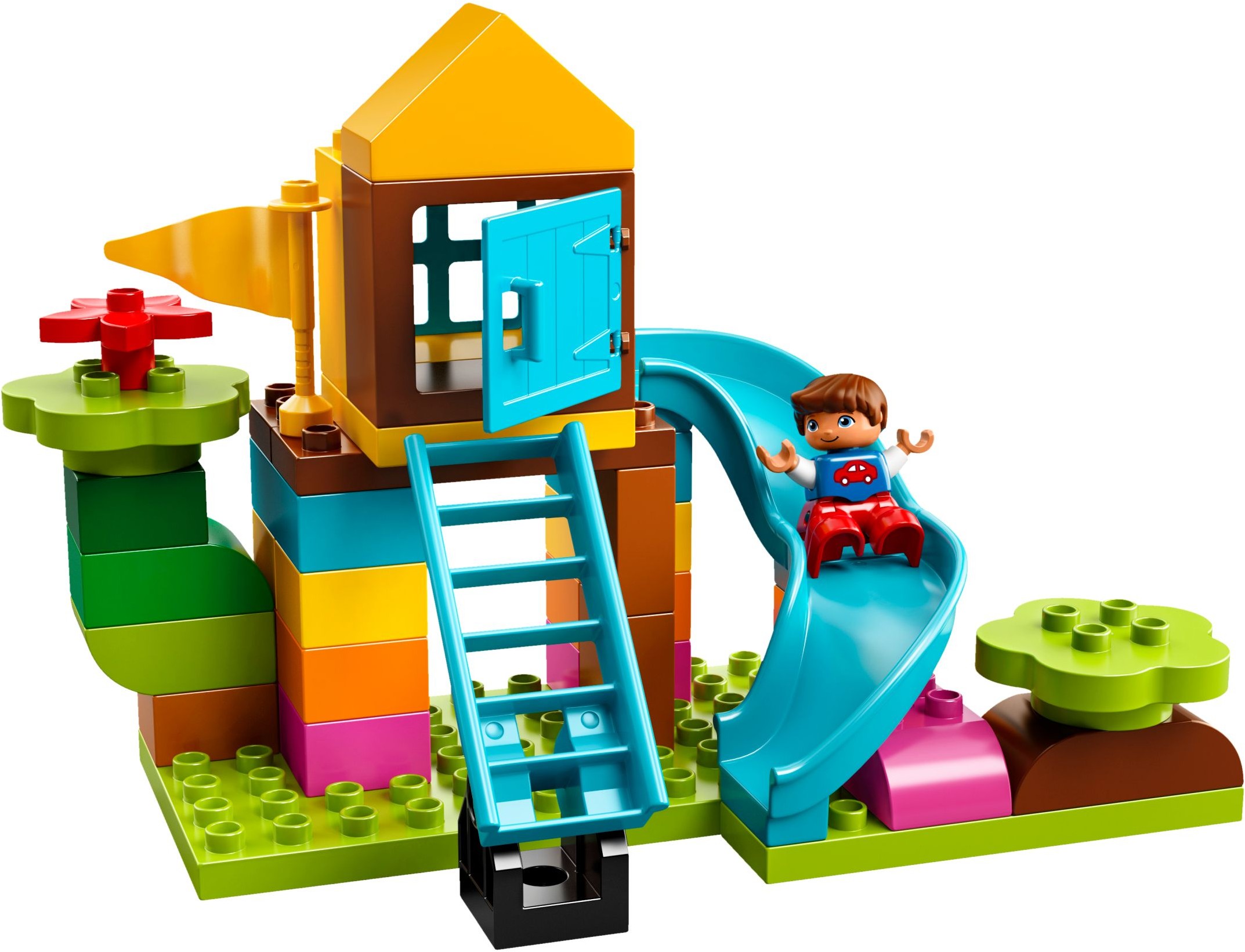 LEGO DUPLO Kostičky 10864 Velký box s kostkami na hři±tě