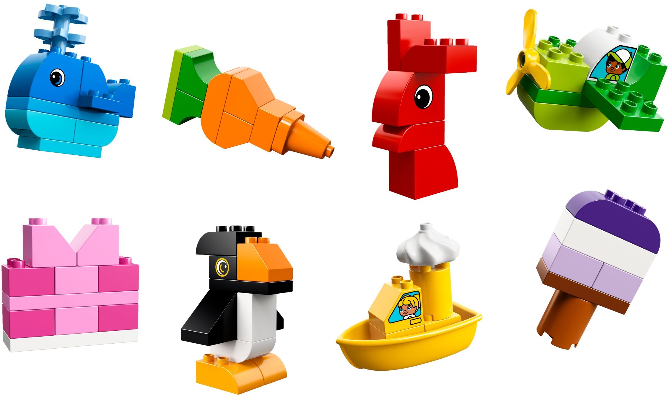 LEGO DUPLO Kostičky 10865 Zábavné modely