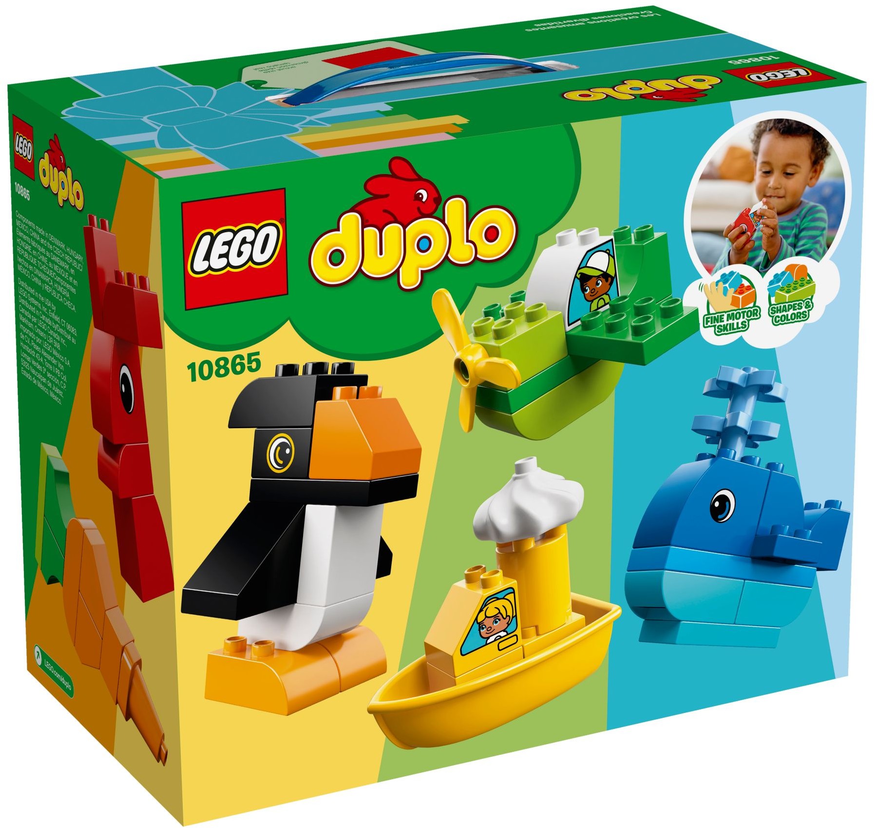 LEGO DUPLO Kostičky 10865 Zábavné modely