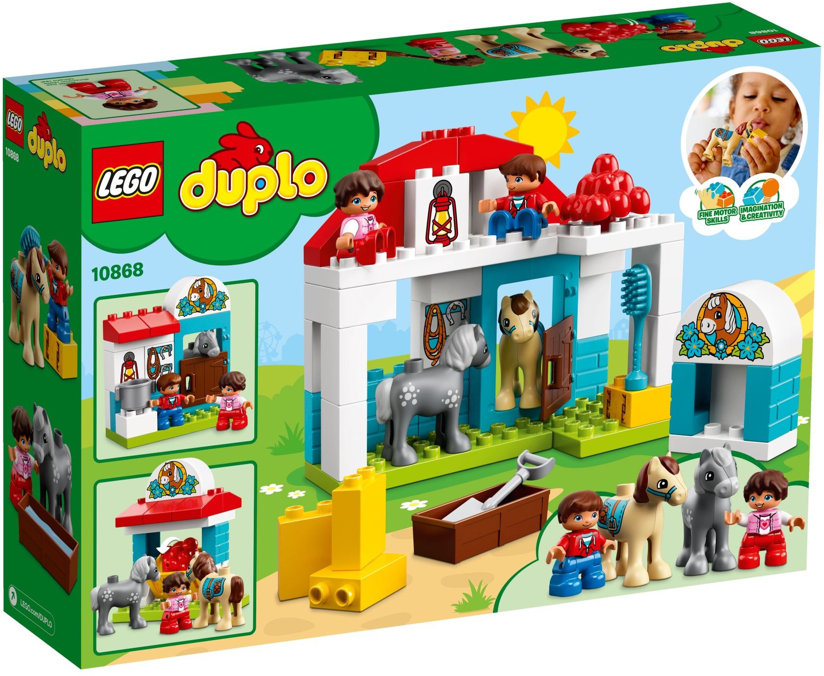 LEGO DUPLO Town 10868 Stáje pro poníka