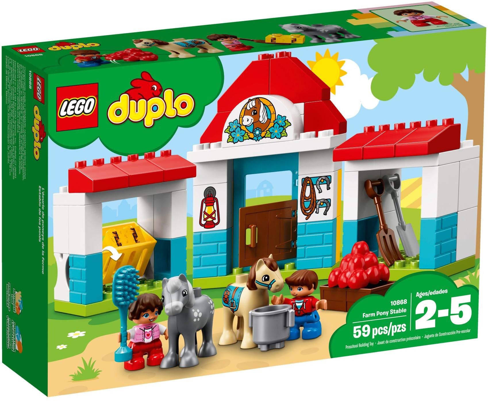 LEGO DUPLO Town 10868 Stáje pro poníka