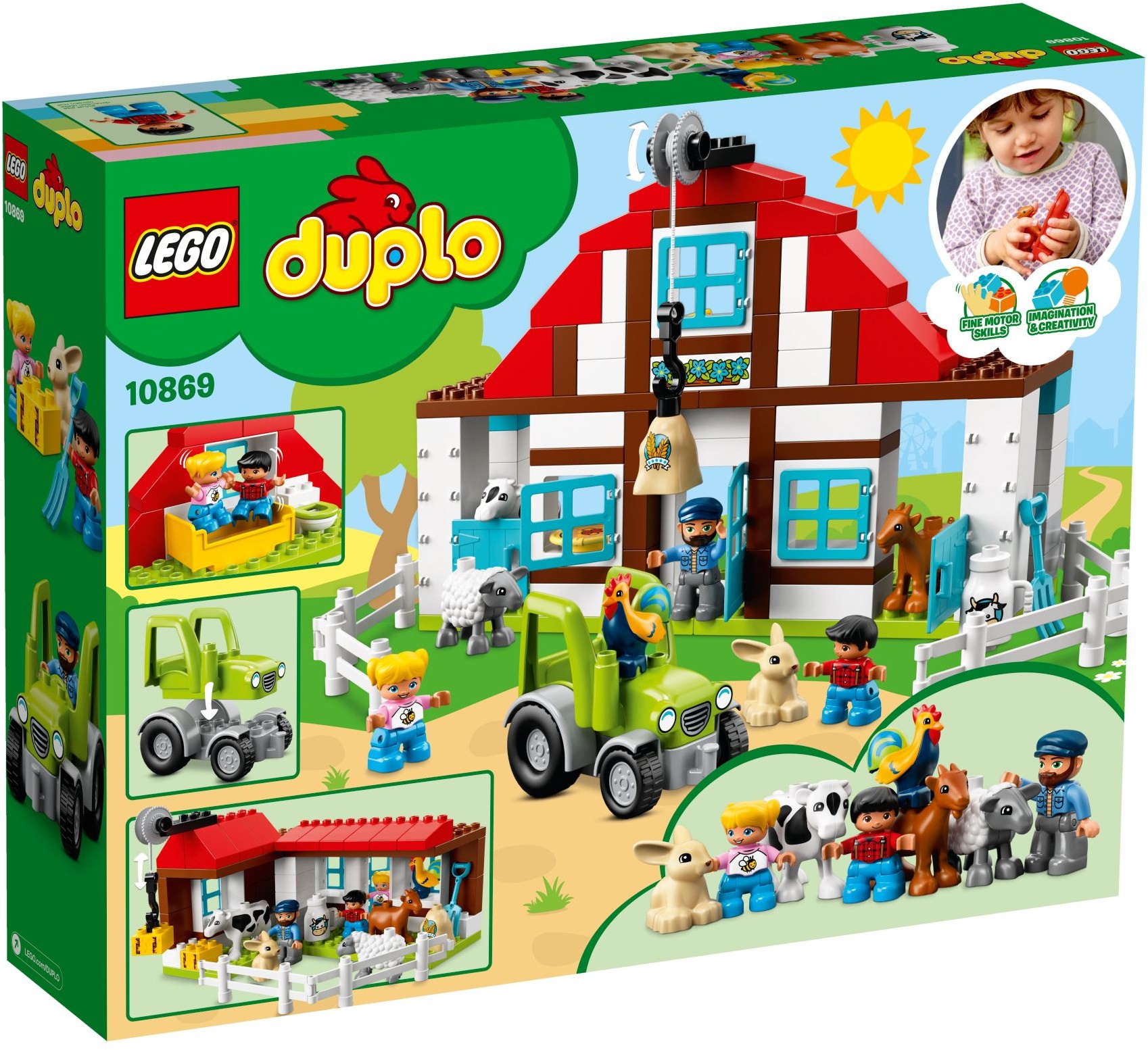 LEGO DUPLO Town 10869 Dobrodružství na farmě