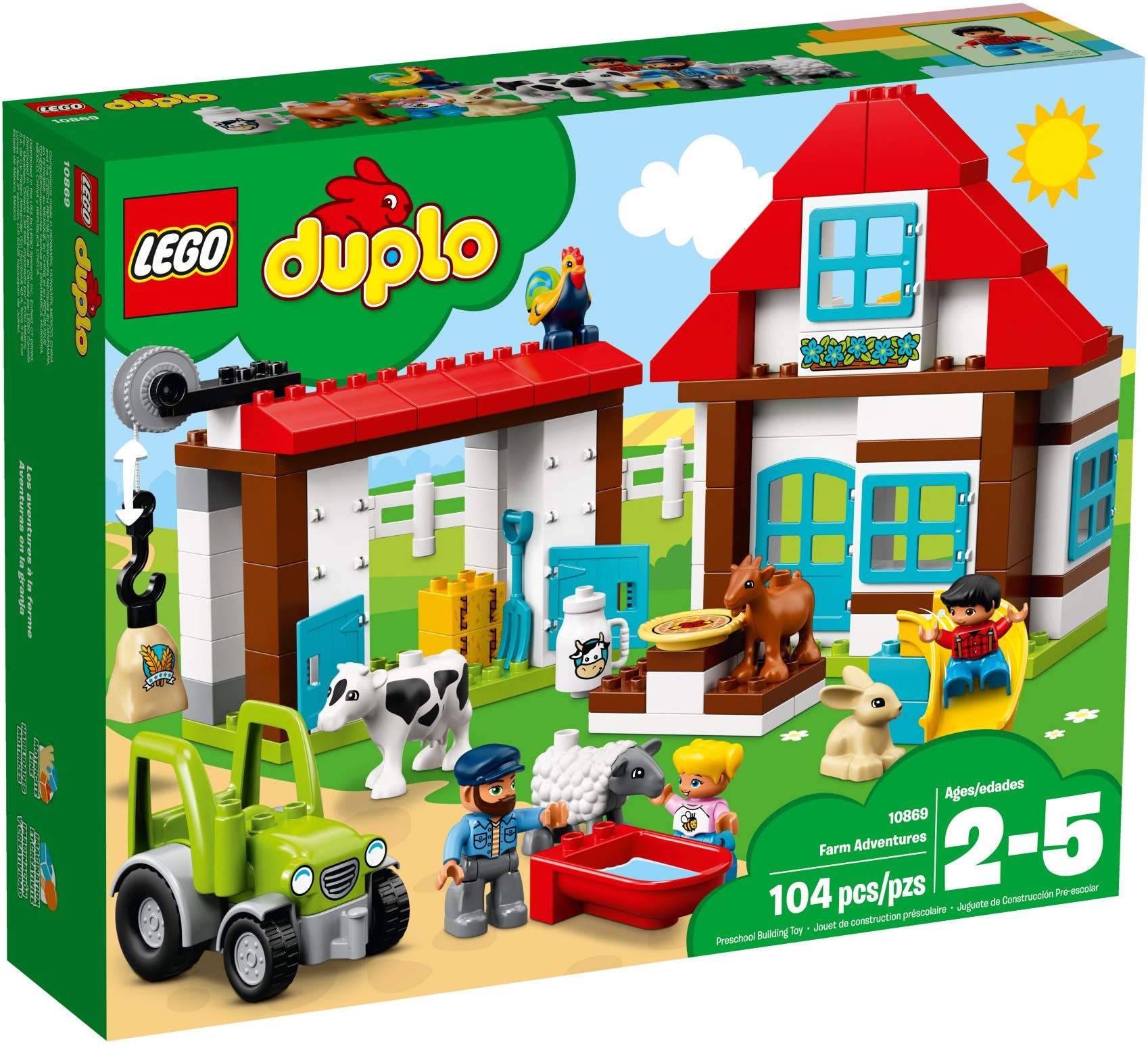 LEGO DUPLO Town 10869 Dobrodružství na farmě