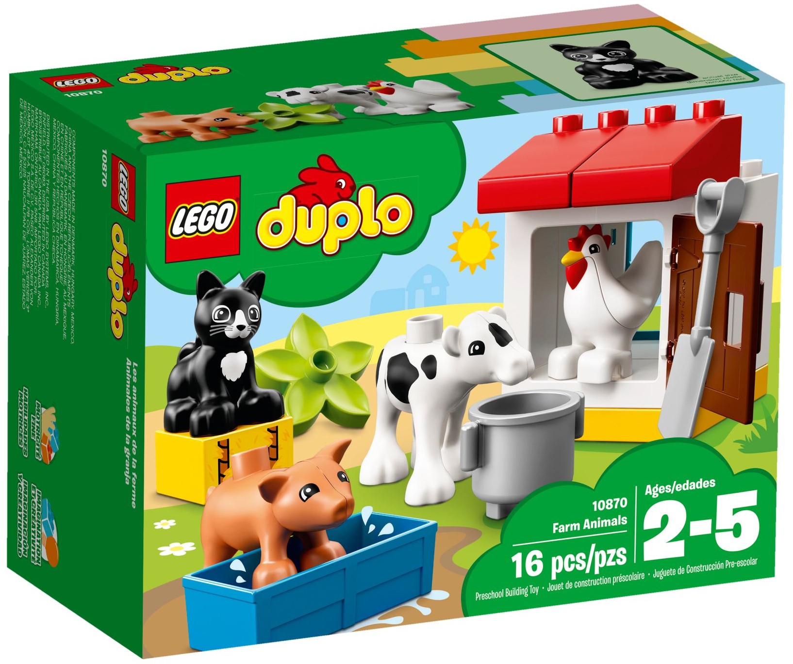 LEGO DUPLO Town 10870 Zvířátka z farmy