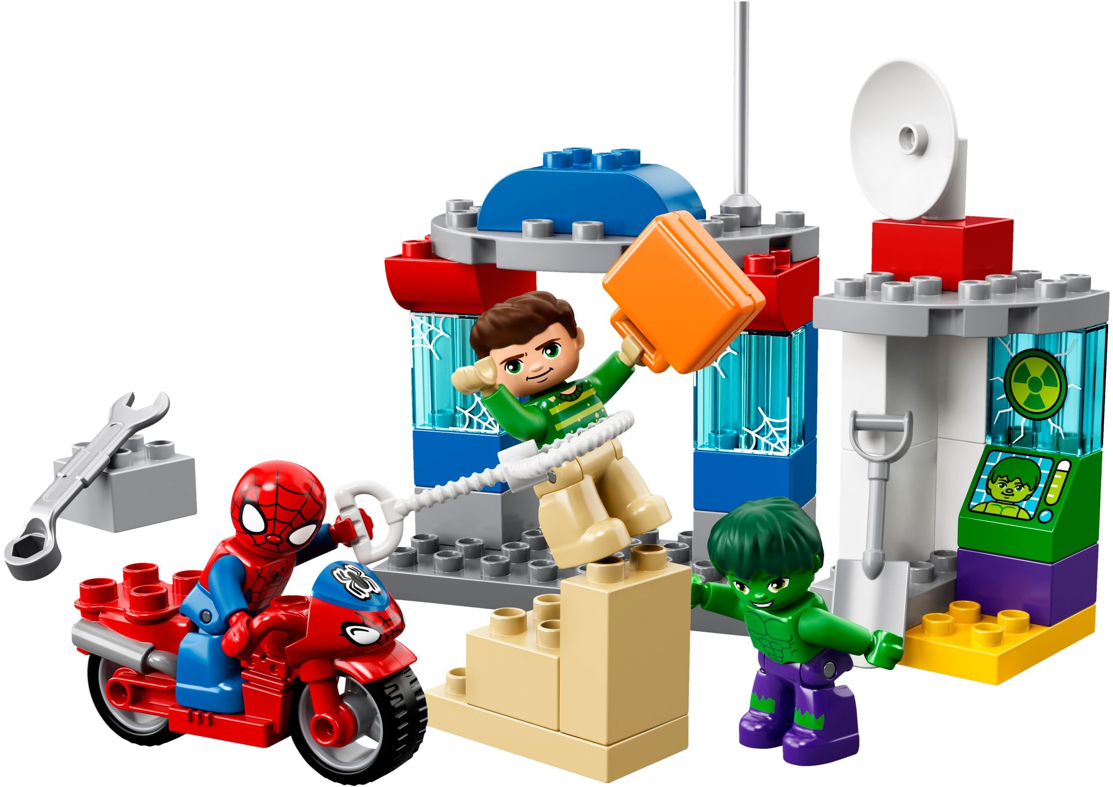 LEGO DUPLO Super Heroes 10876 Dobrodružství Spider-Mana a Hulka