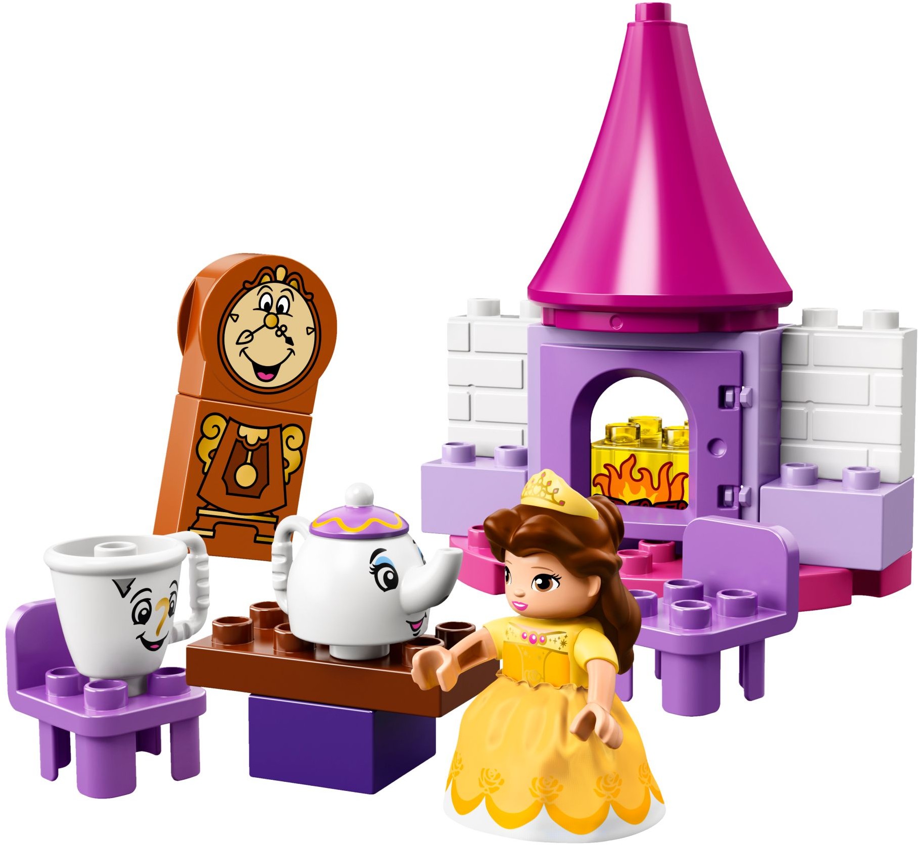 LEGO DUPLO Princezny 10877 Bella a čajový dýchánek