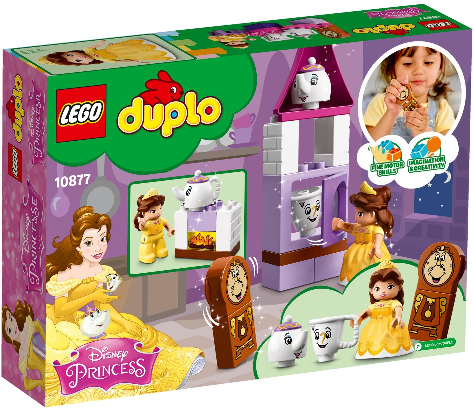 LEGO DUPLO Princezny 10877 Bella a čajový dýchánek
