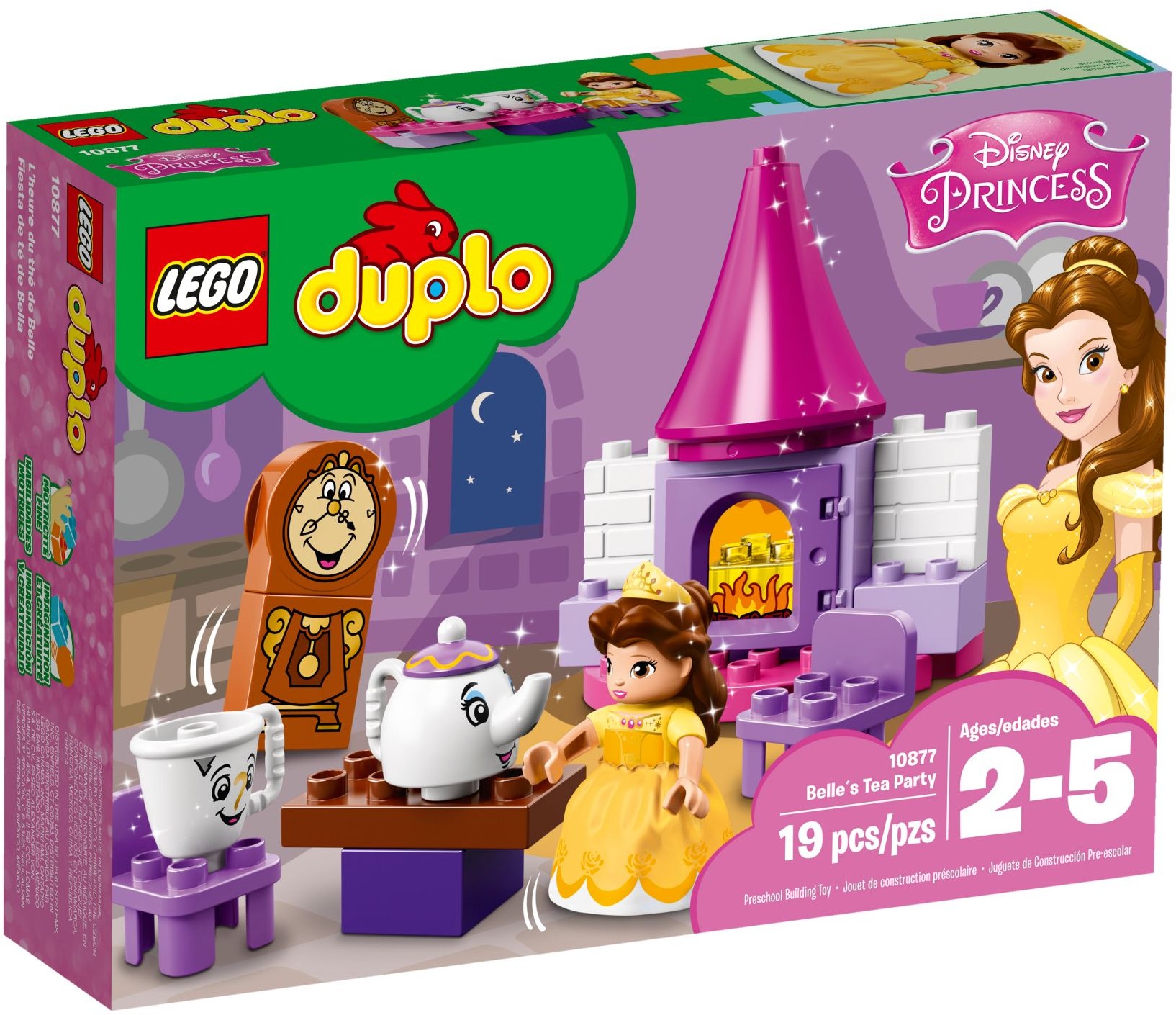 LEGO DUPLO Princezny 10877 Bella a čajový dýchánek