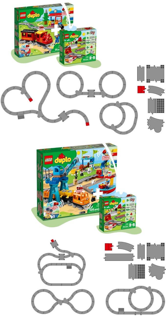 LEGO DUPLO Town 10882 Koleje