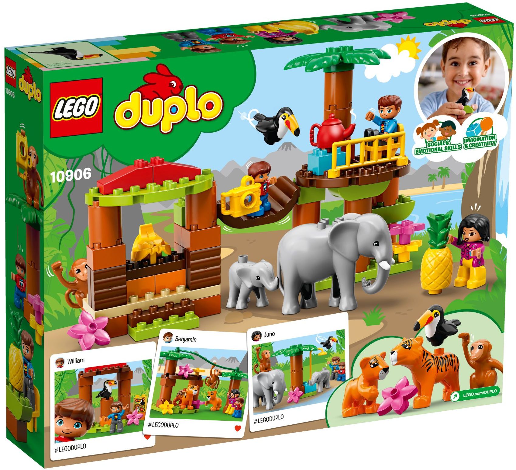 LEGO DUPLO Town 10906 Tropický ostrov