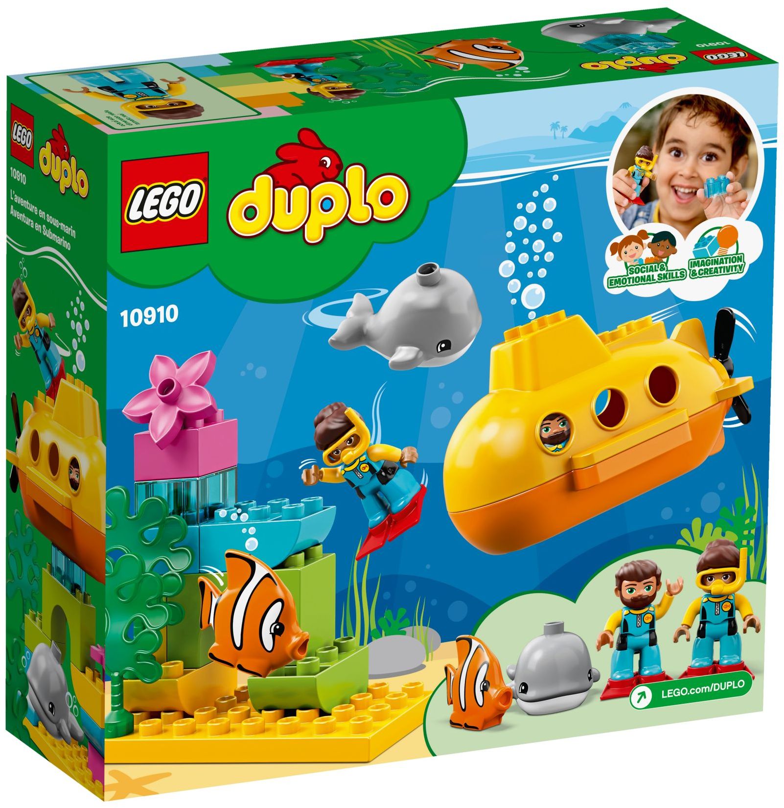 LEGO DUPLO Town 10910 Dobrodru·ství v ponorce