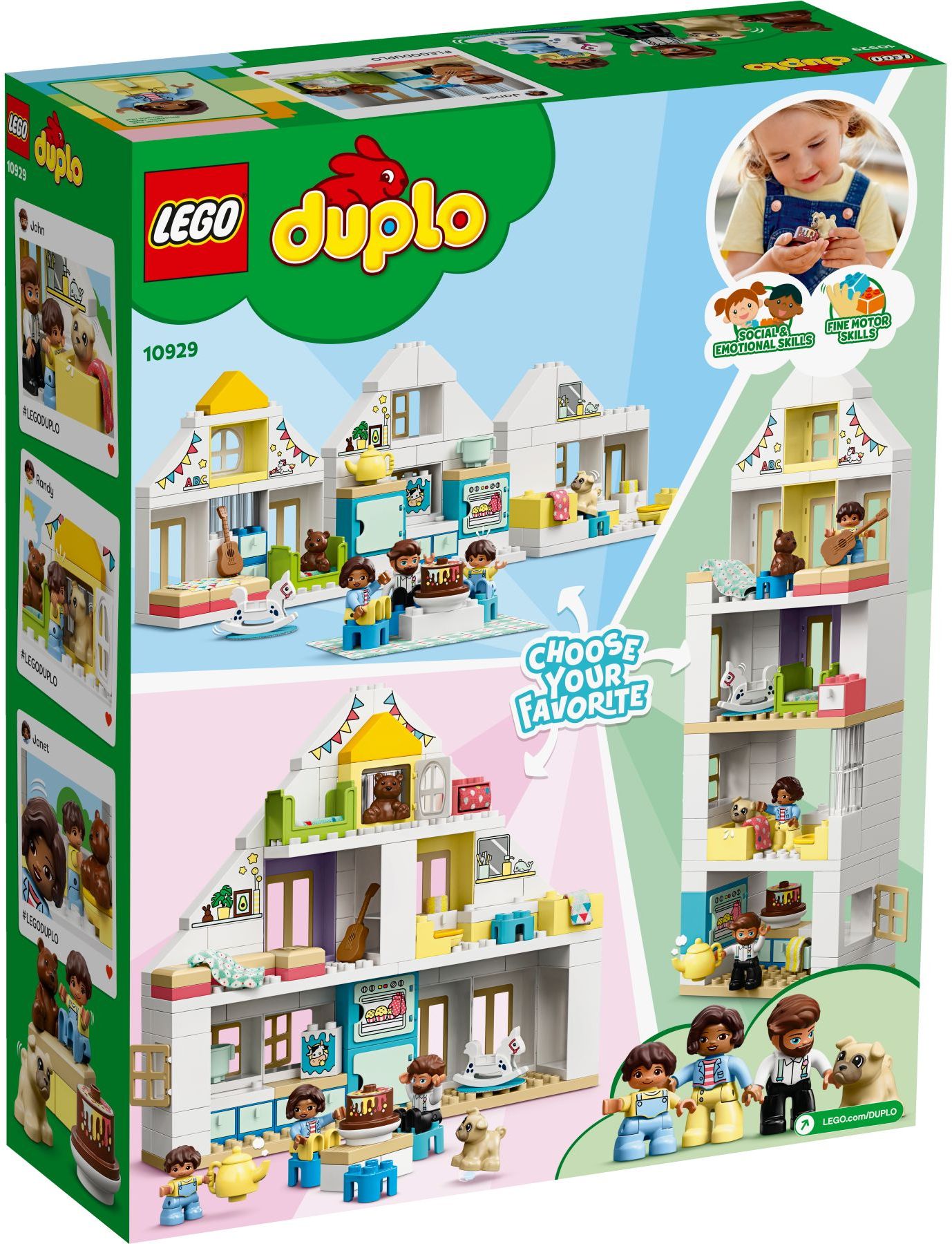 LEGO DUPLO Town 10929 Domeček na hraní