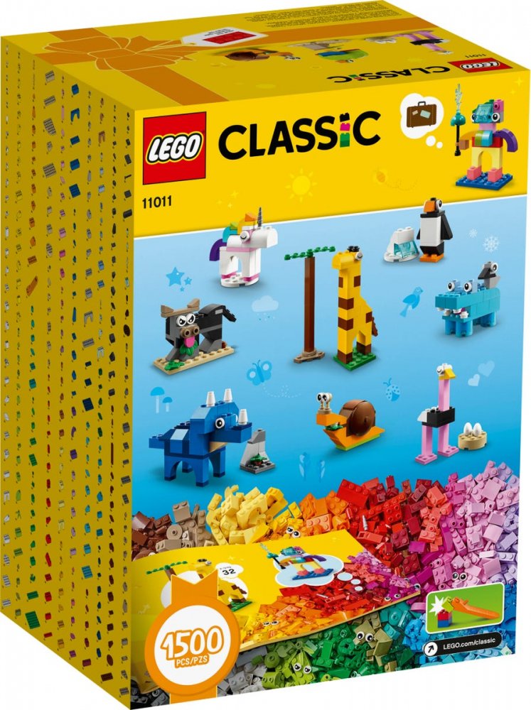 LEGO Classic 11011 Kostky a zvířátka