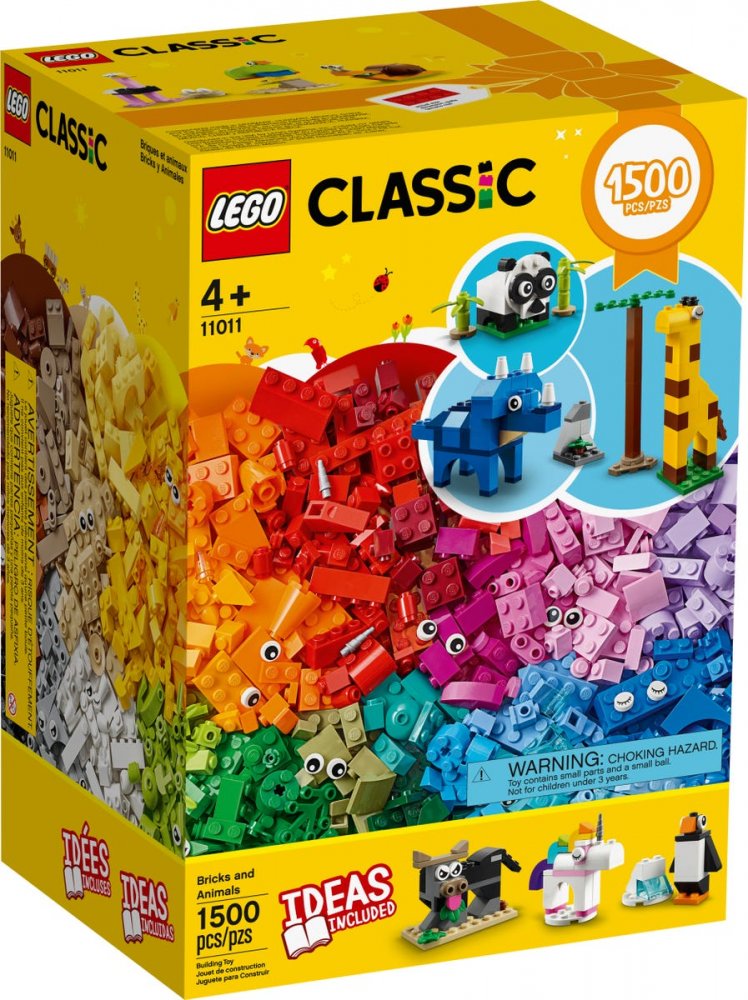 LEGO Classic 11011 Kostky a zvířátka