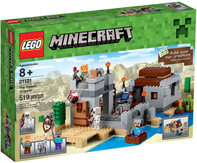 LEGO Minecraft 21121 Pouštní hlídková stanice