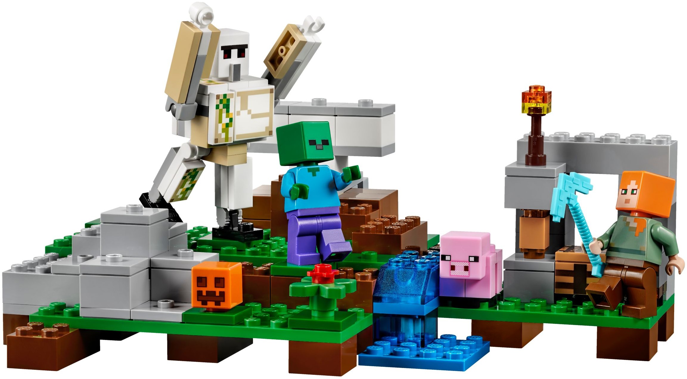 LEGO Minecraft 21123 Železný golem