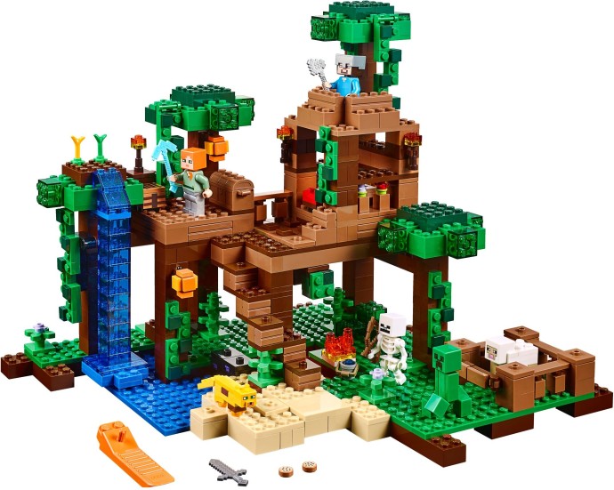 LEGO Minecraft 21125 Dům na stromě v džungli