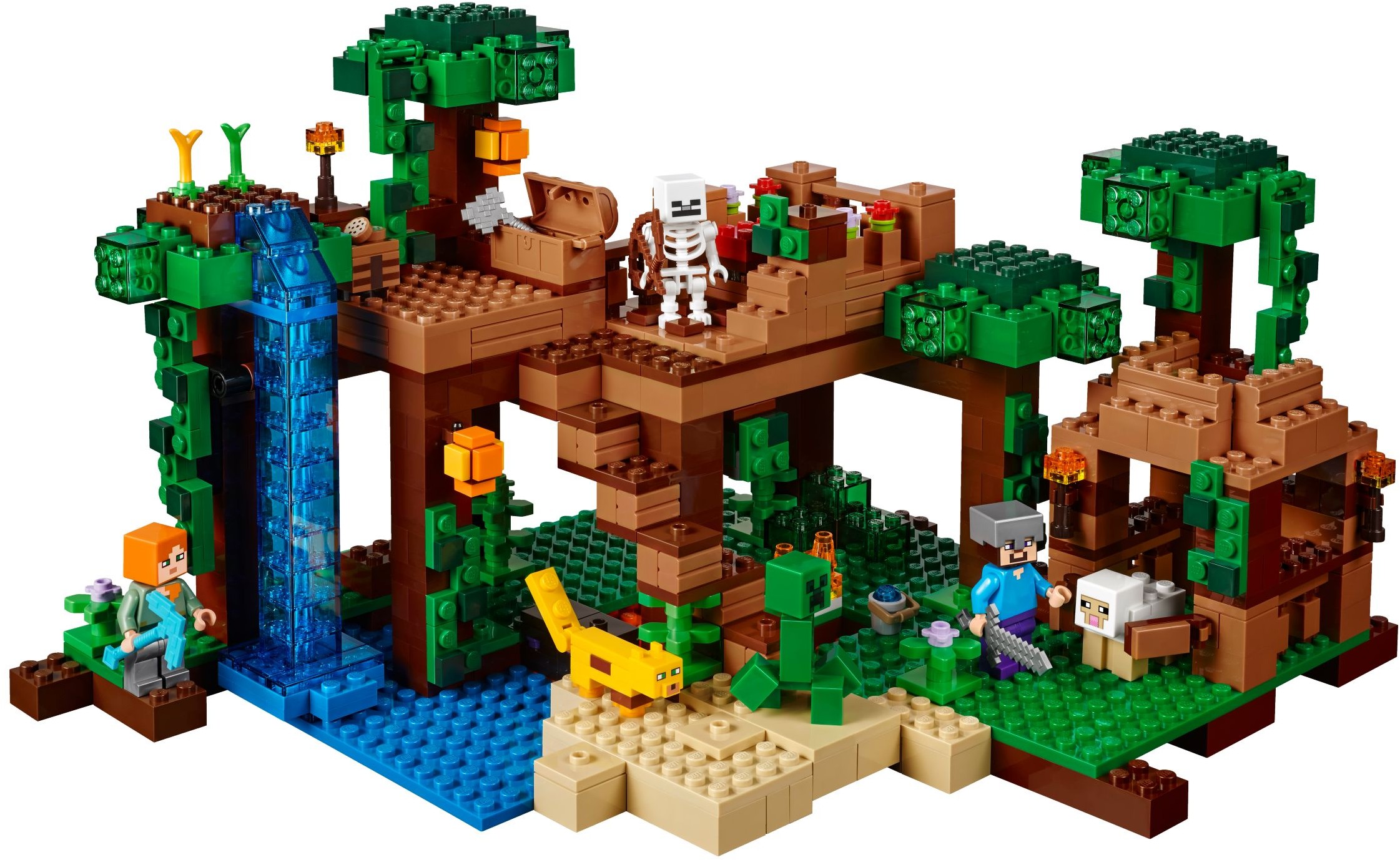LEGO Minecraft 21125 Dům na stromě v džungli