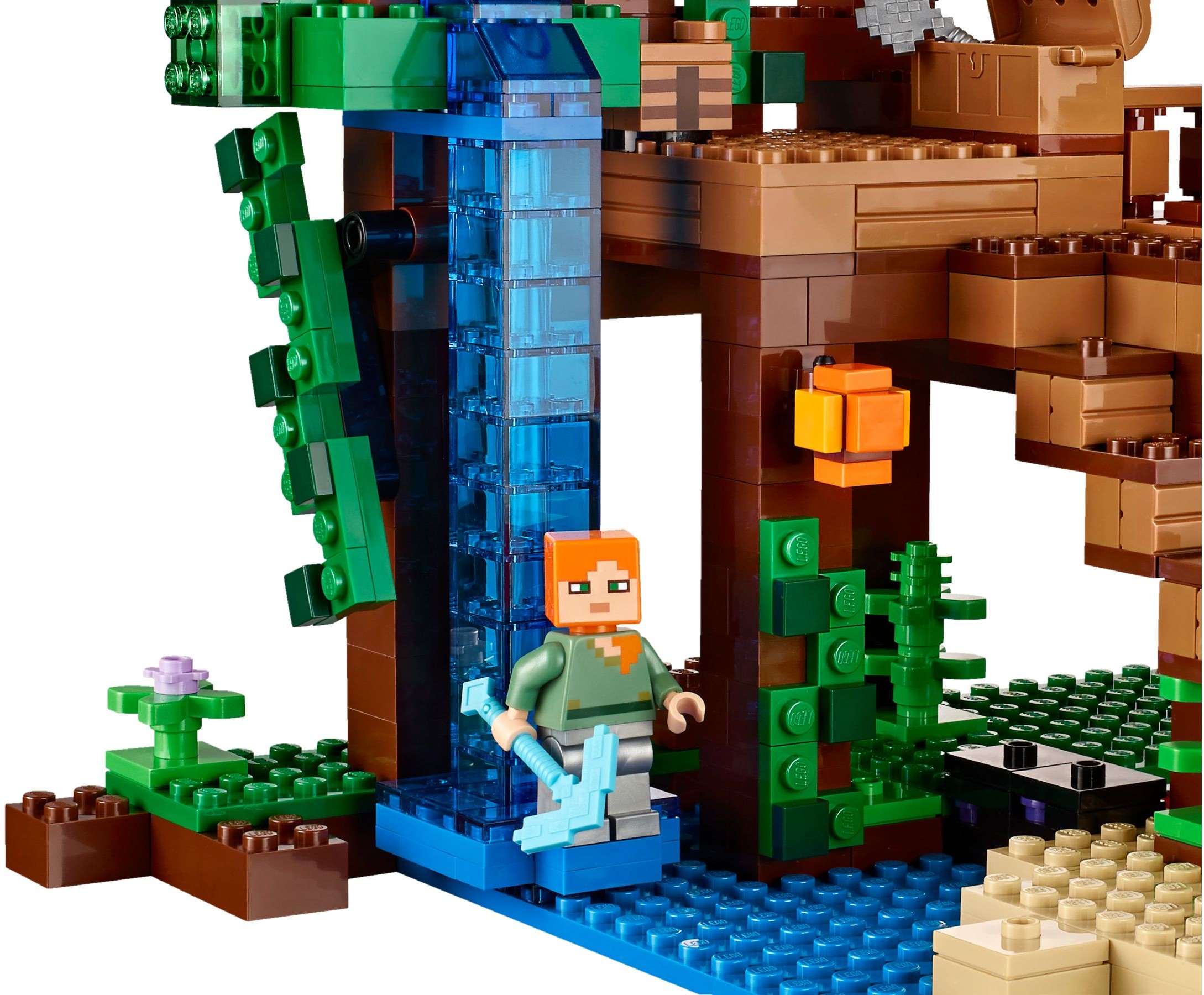 LEGO Minecraft 21125 Dům na stromě v džungli
