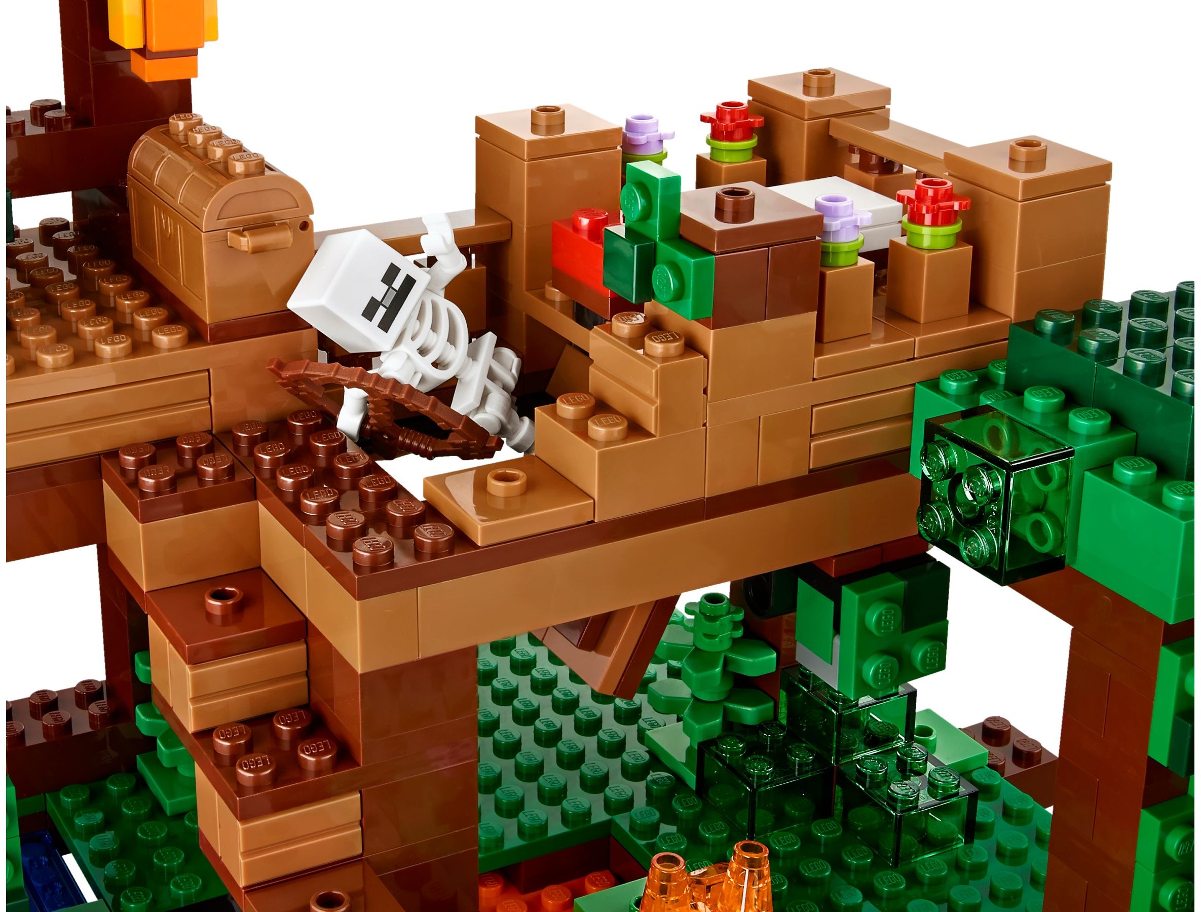LEGO Minecraft 21125 Dům na stromě v džungli