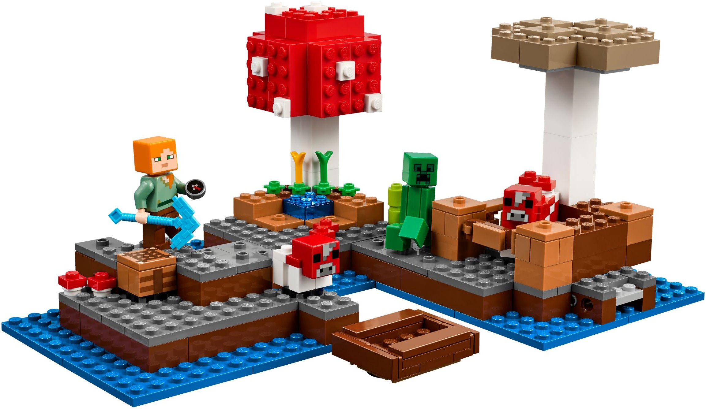 LEGO Minecraft 21129 Ostrov hub